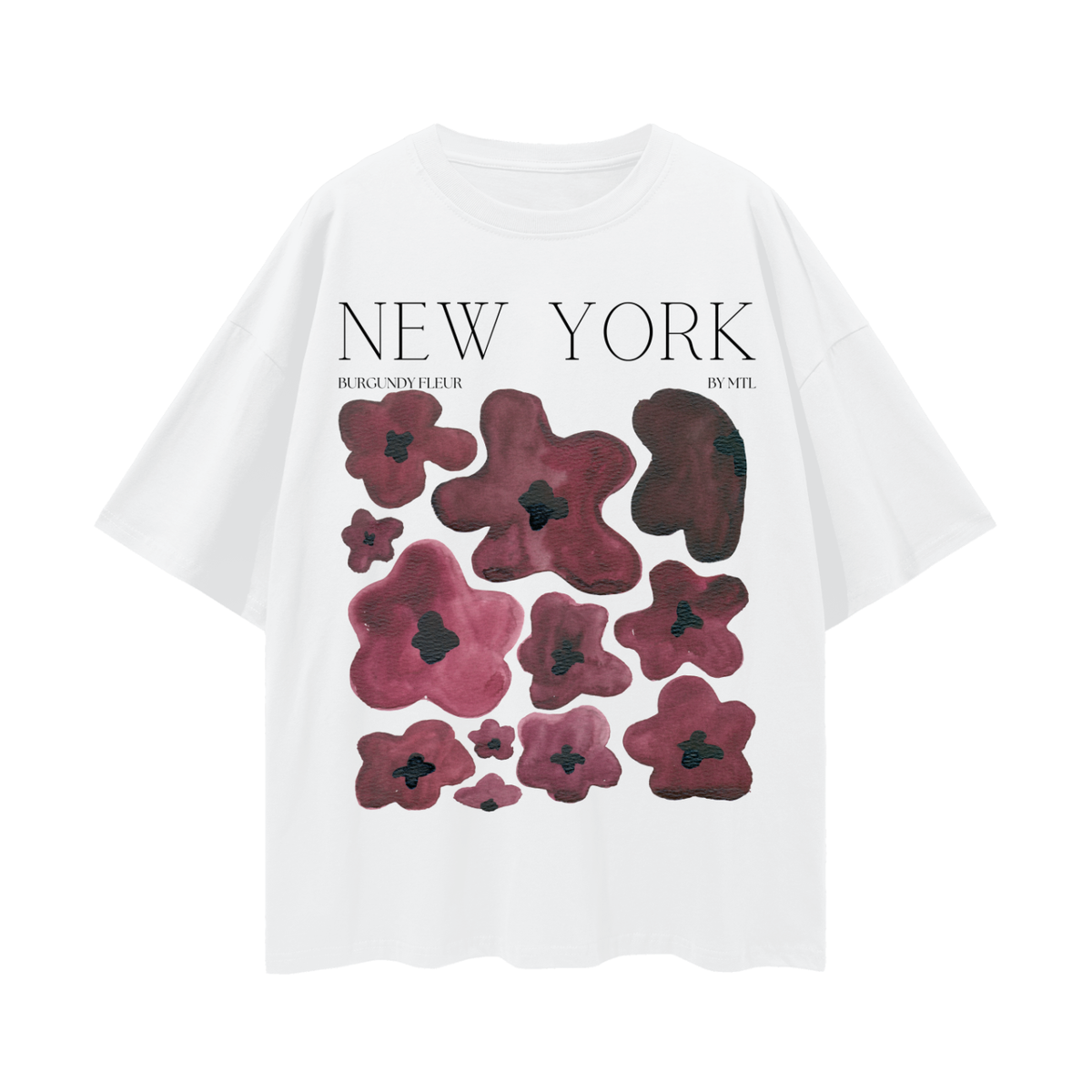 新品タグ付き マメクロゴウチ Floral Printed Tshirt 0400019291003_REALITYCHECK?wid