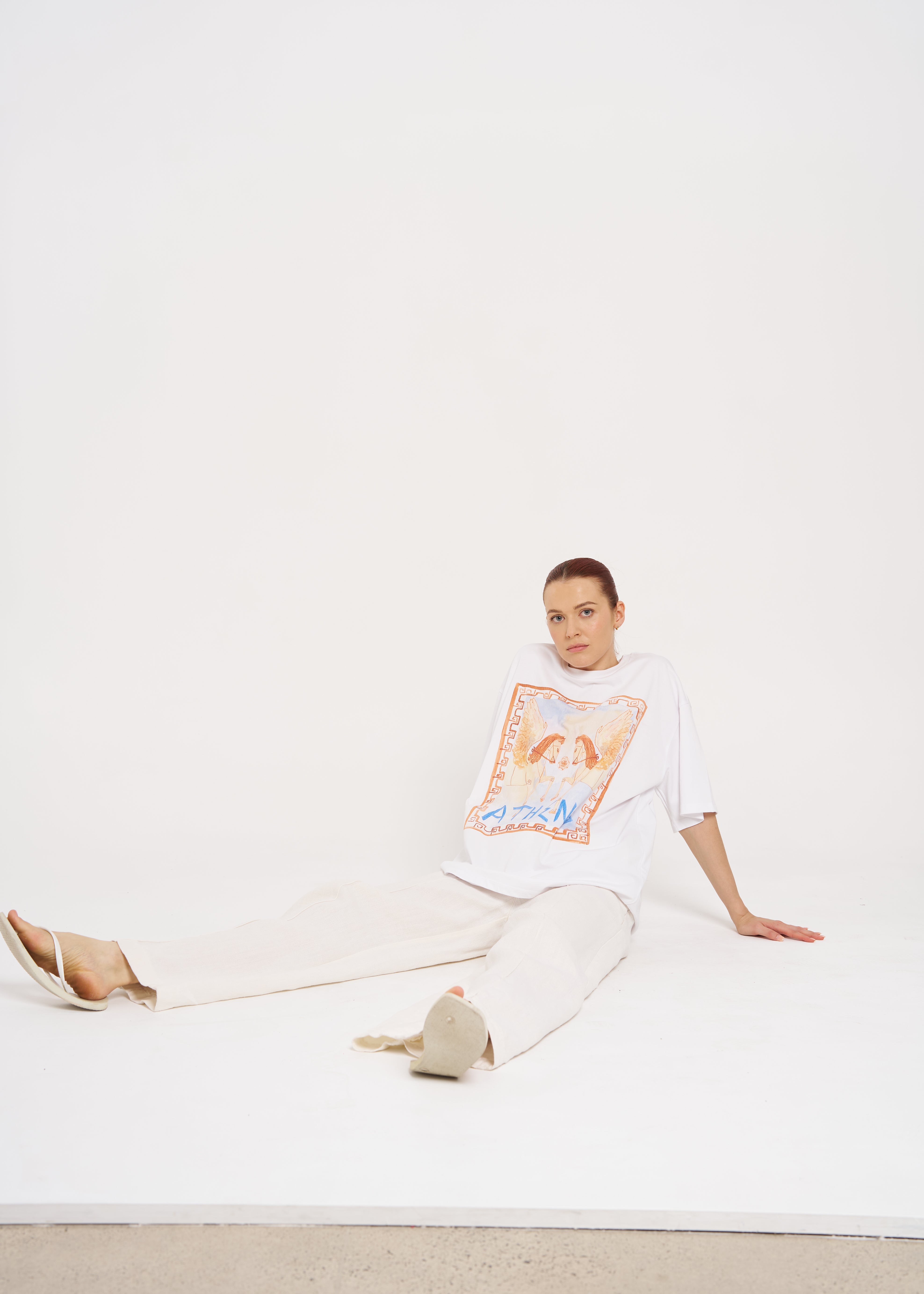 ATHENS OVERSIZE TEE - MAKU THE LABEL