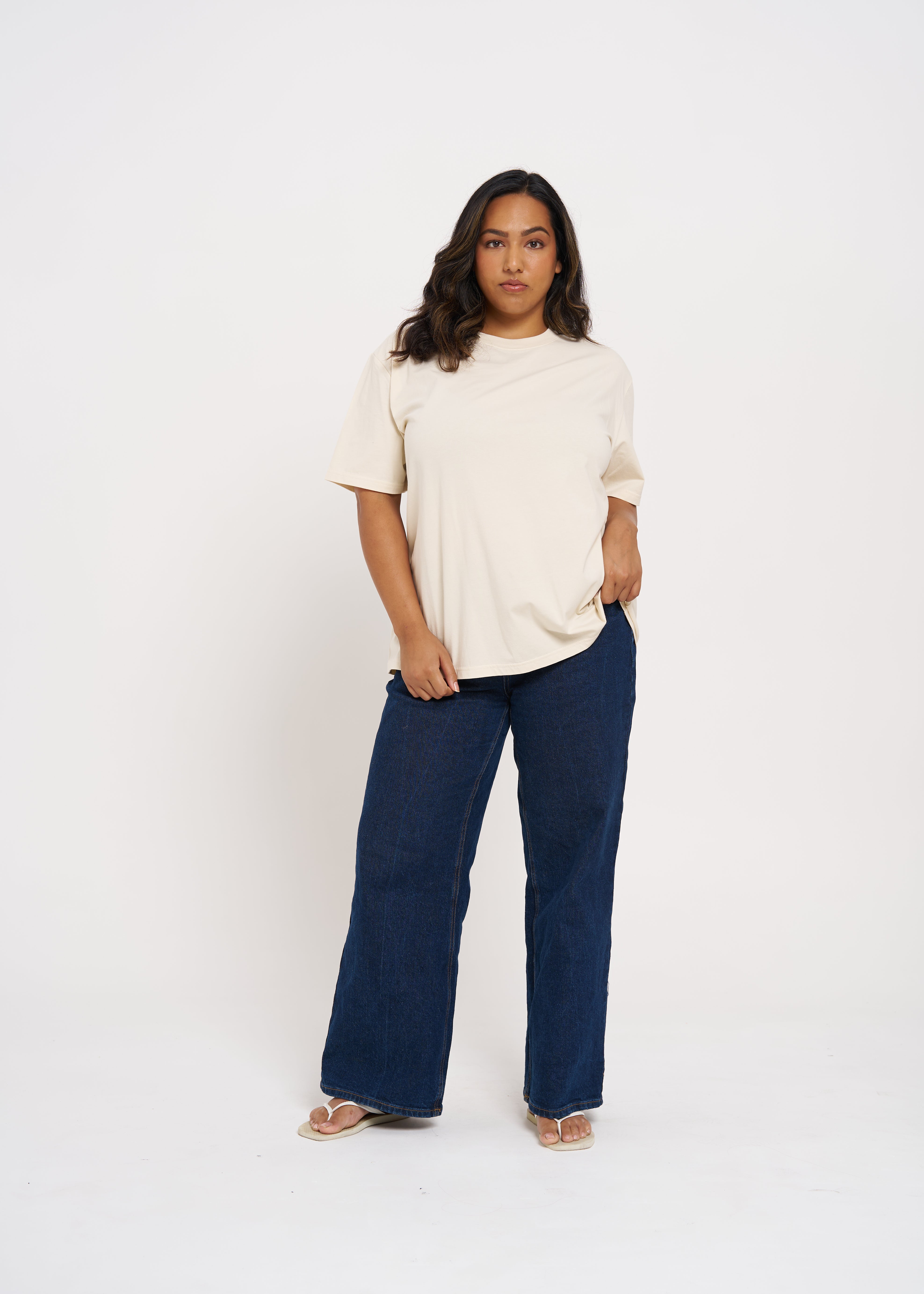 BASIC BOYFRIEND TEE - MAKU THE LABEL