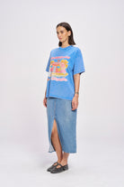 Caravan Baddie Oversize Acid Wash - MAKU THE LABEL