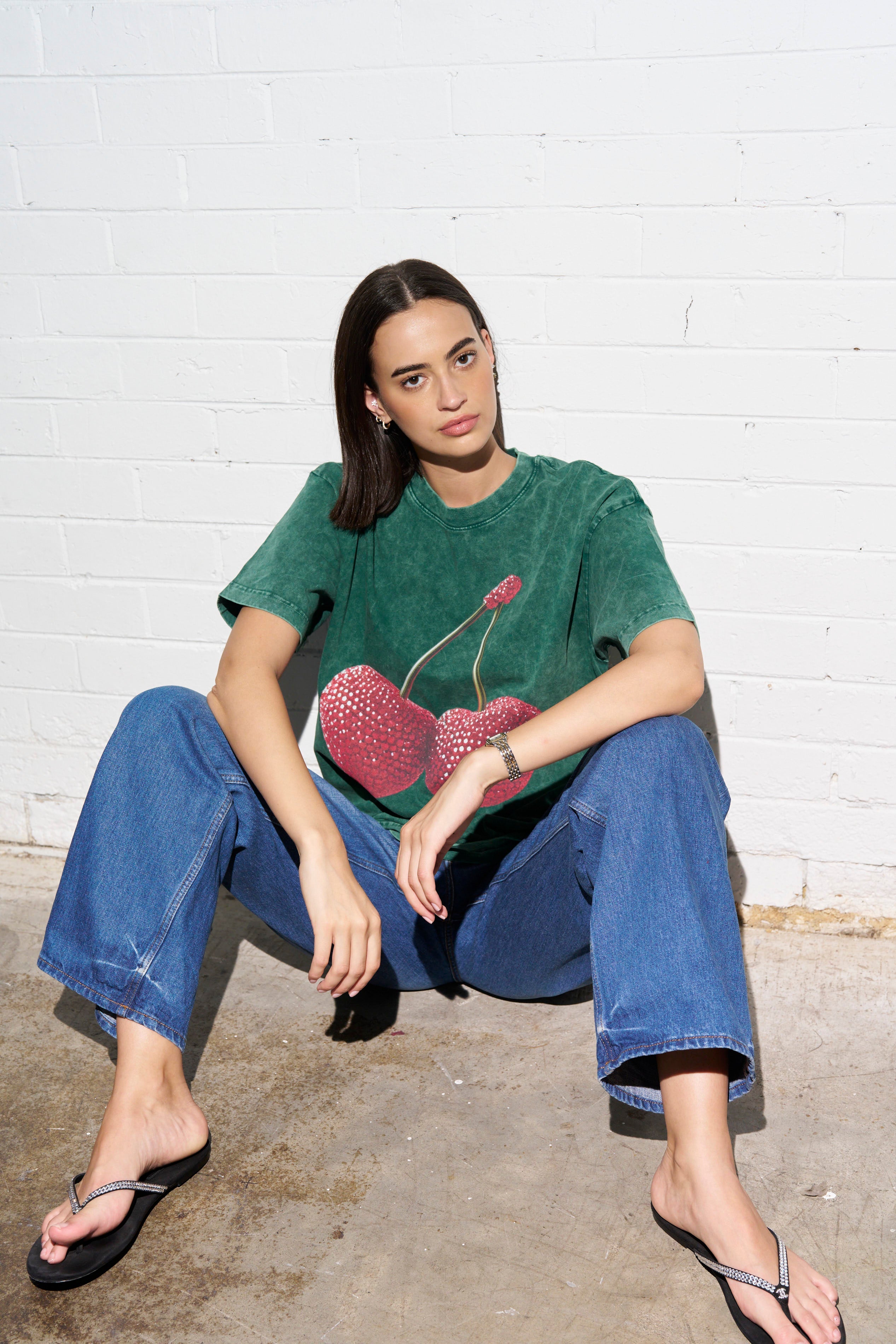 Cherry Baby Acid Wash - MAKU THE LABEL