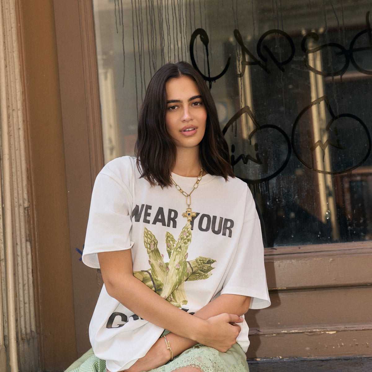 Wear Your Greens Oversize Tee | Maku the Label