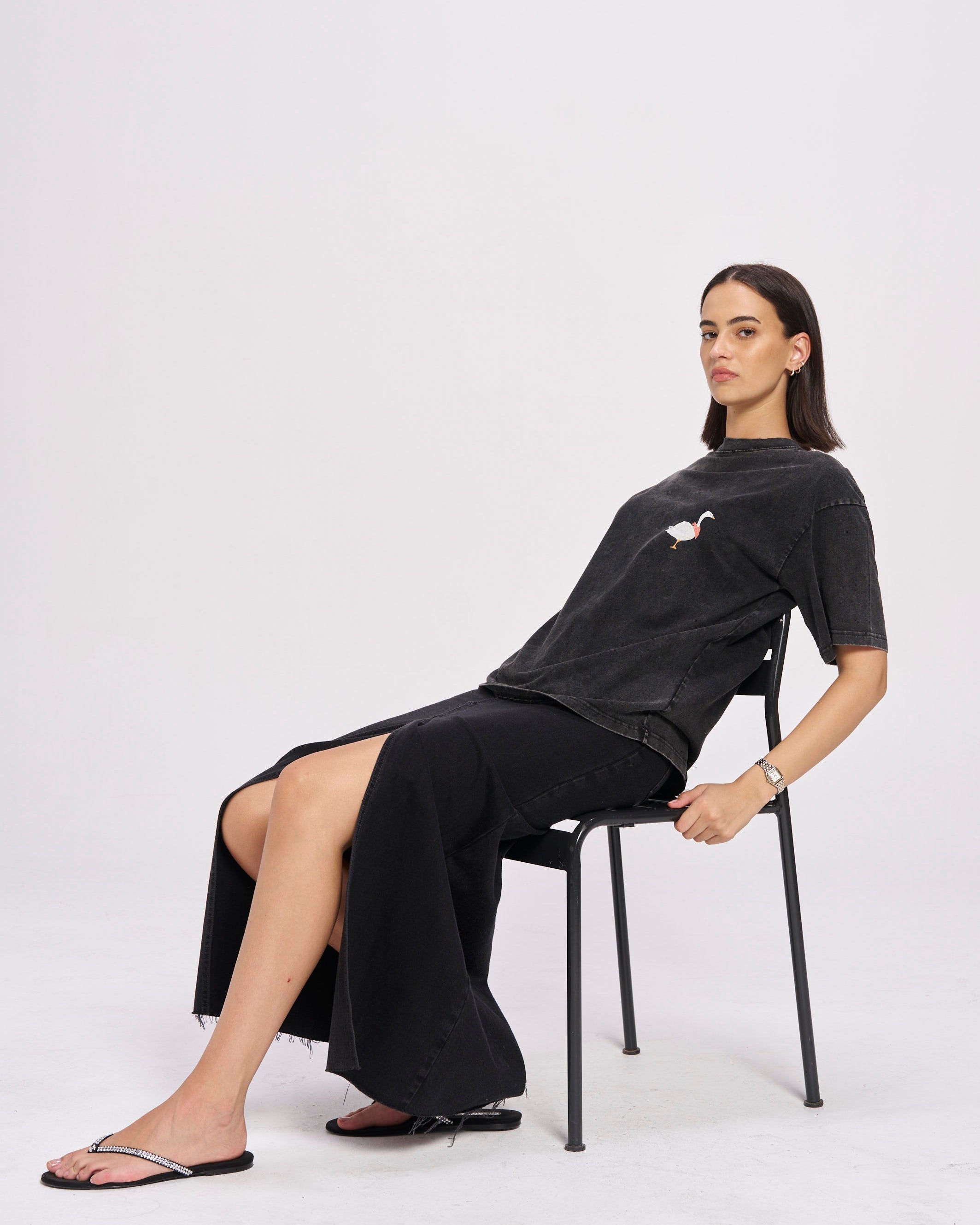 Don't Be A Goose Oversize Tee - MAKU THE LABEL