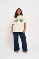 Green Plaid Heart Bra - MAKU THE LABEL