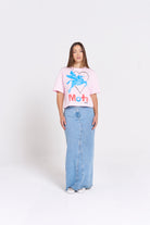 MTL Moto T-shirt Pink - MAKU THE LABEL