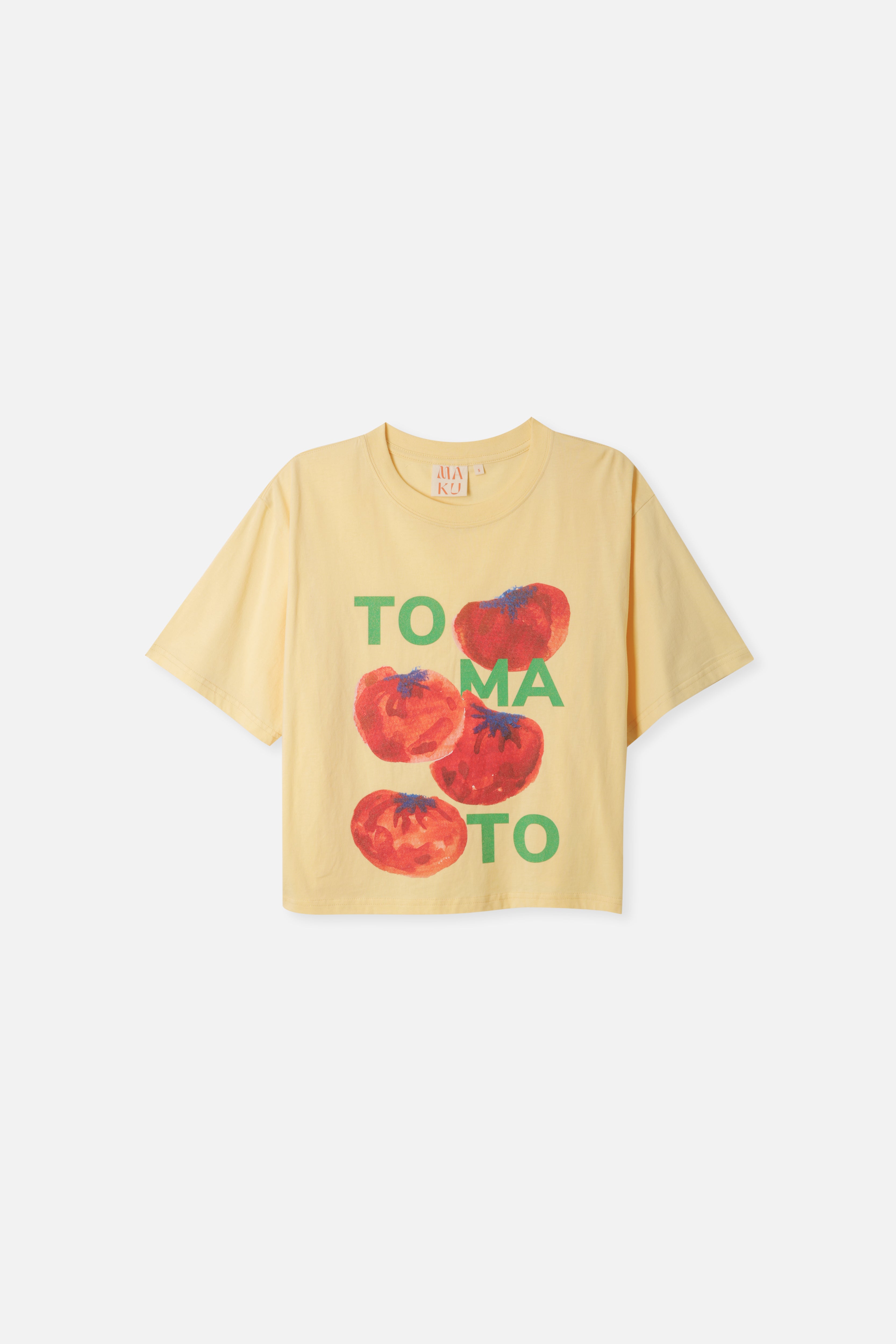 Tomato Tee | Handpainted Design by Maku the Label – MAKU THE LABEL