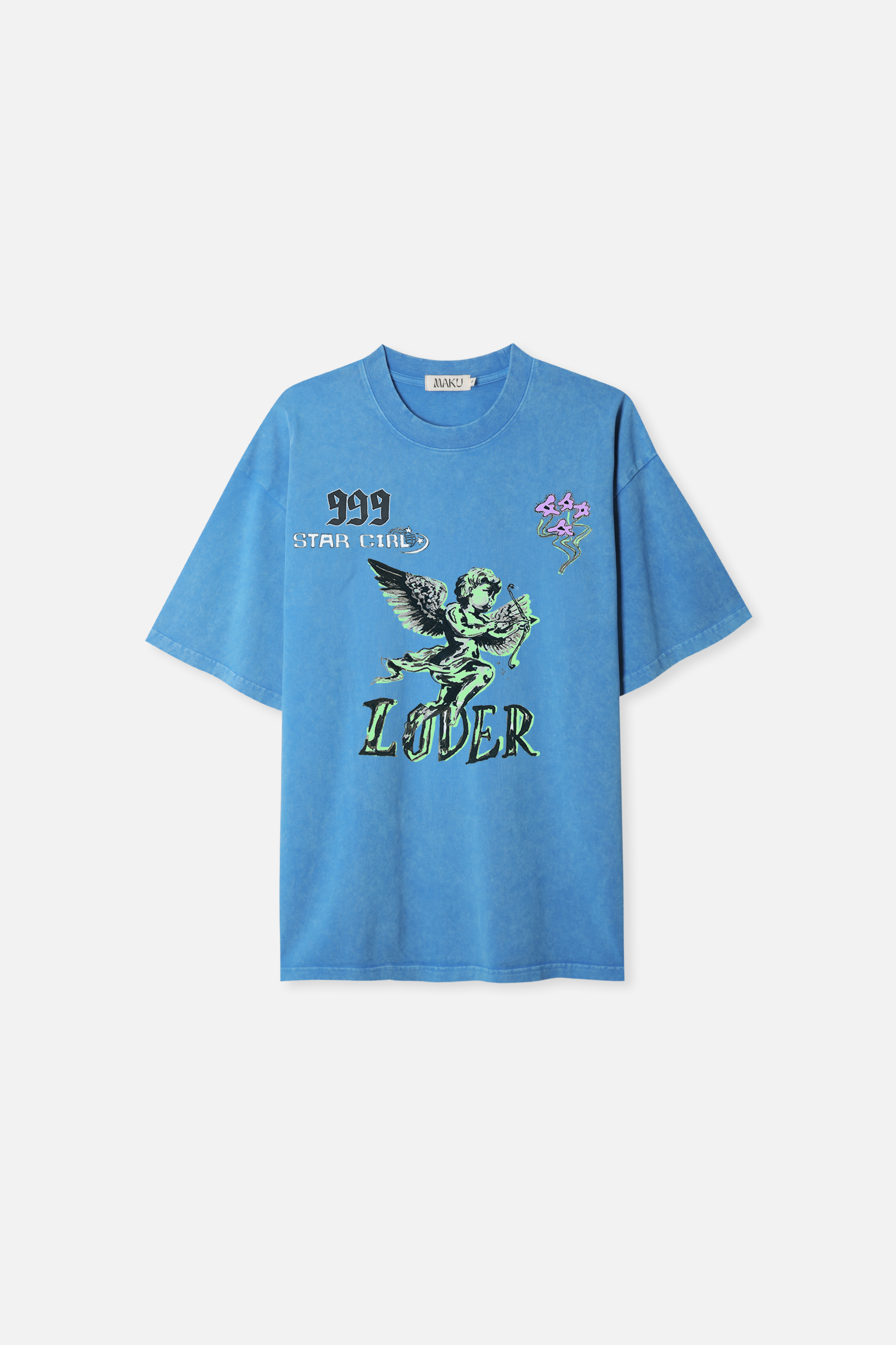 Star Girl Oversize Wash Tee – MAKU THE LABEL