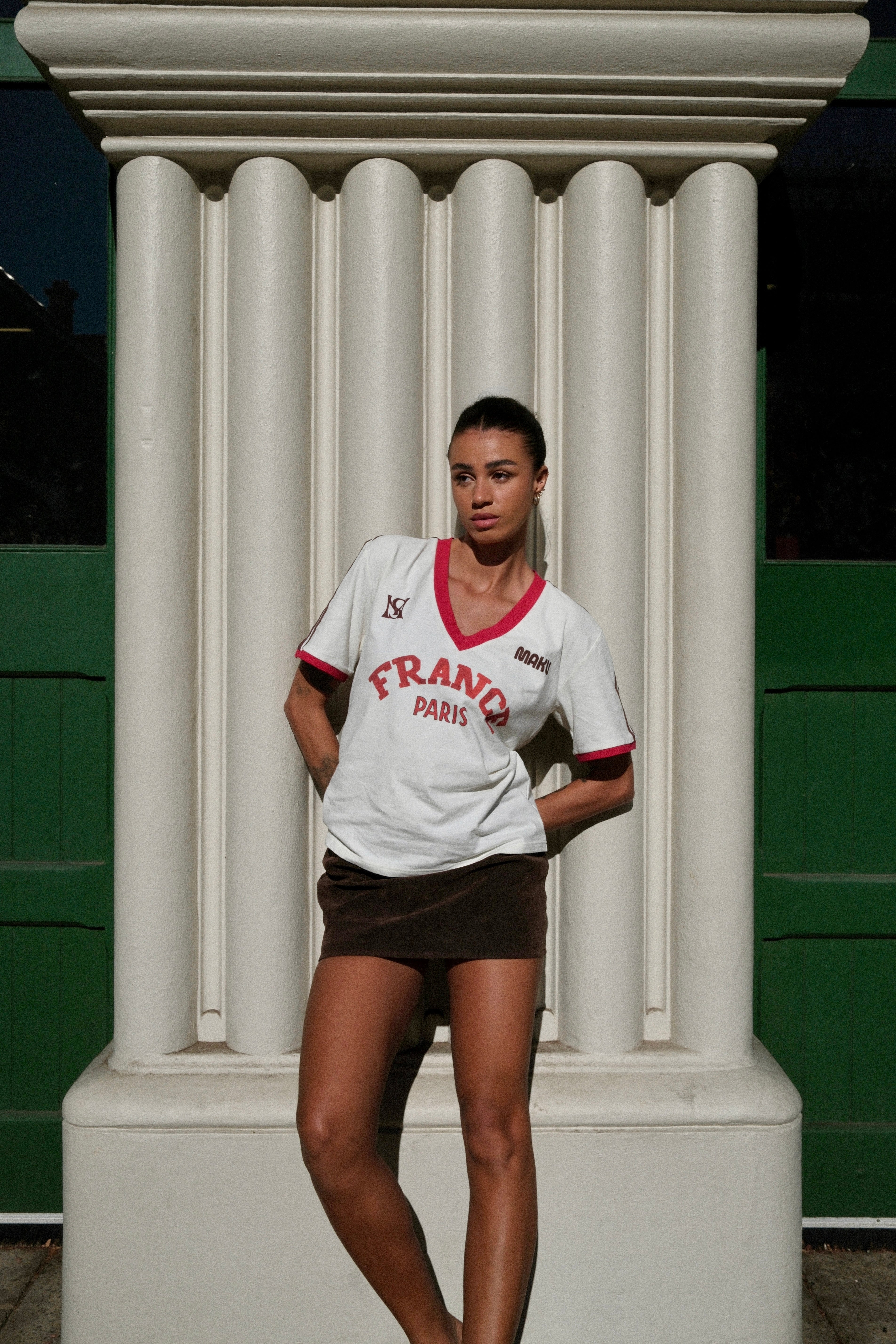 France V-Neck Tee