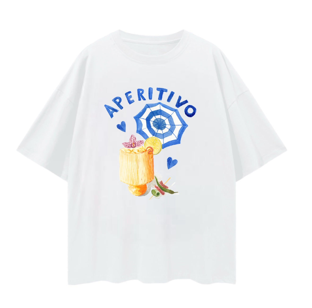Ciao Tee Baby Pink Boyfriend Tee from maku