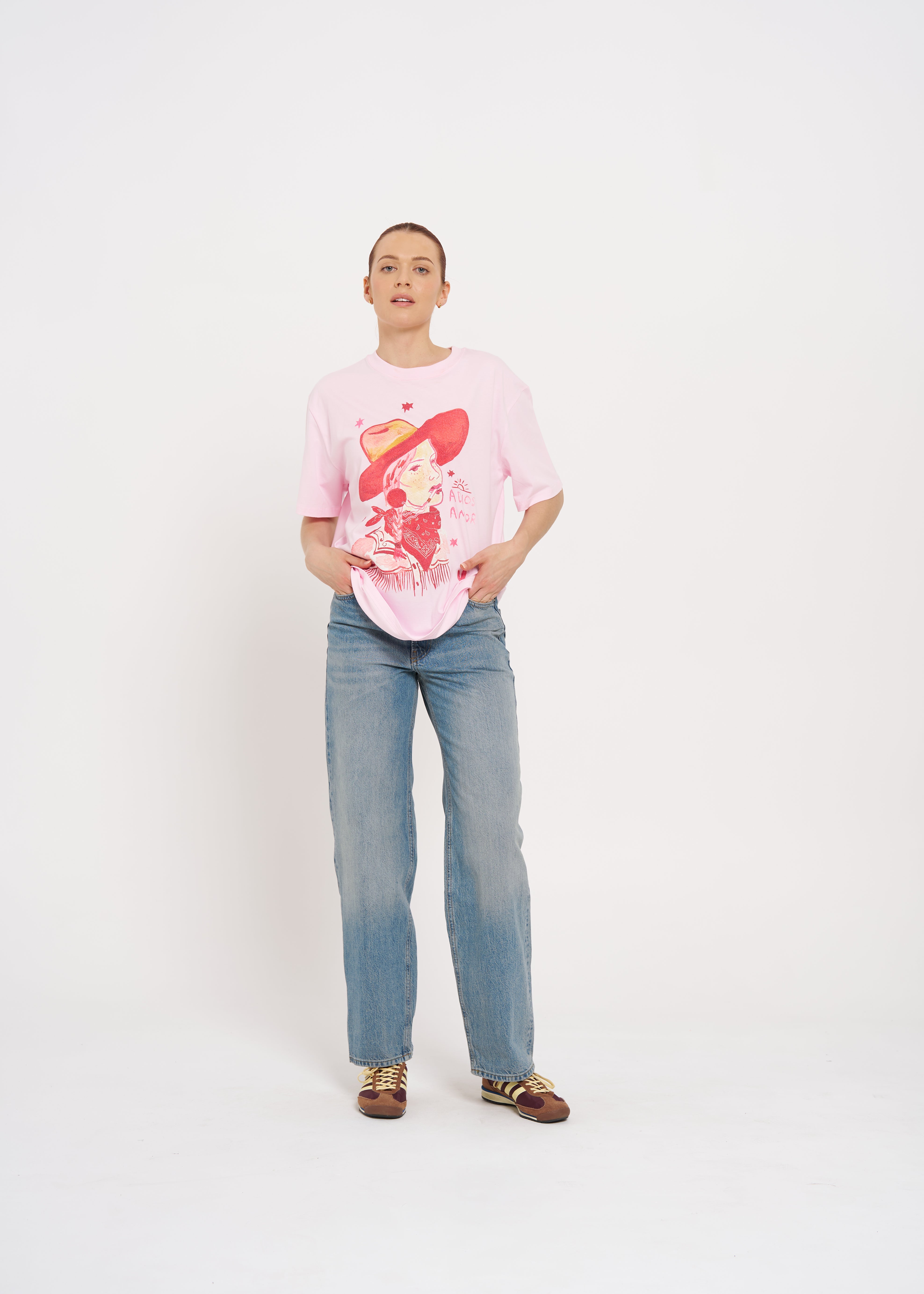 Adios Amore Oversize Tee - MAKU THE LABEL 