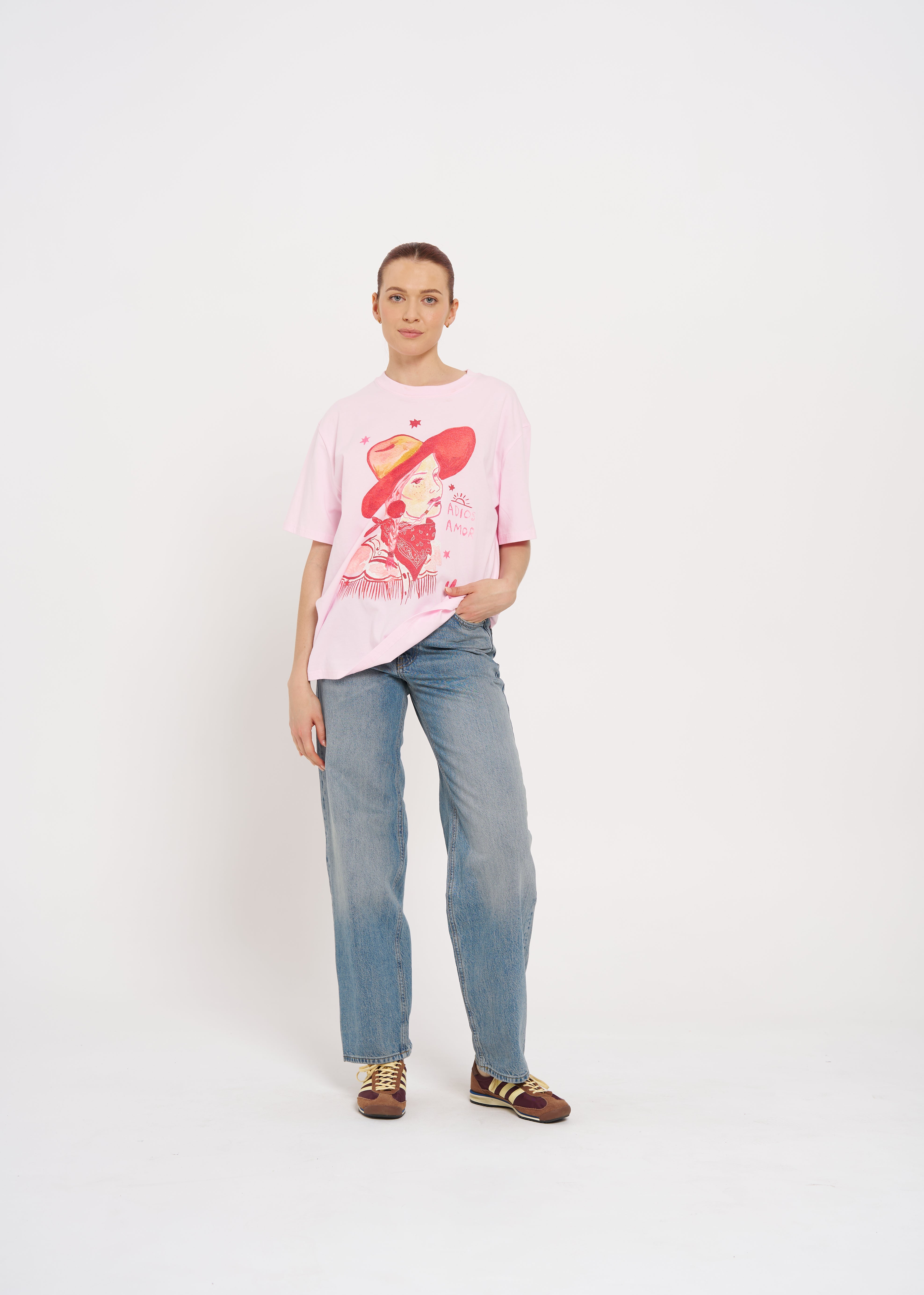 Adios Amore Oversize Tee - MAKU THE LABEL 