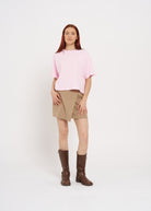 BASIC BOXY CROP TEE - MAKU THE LABEL 