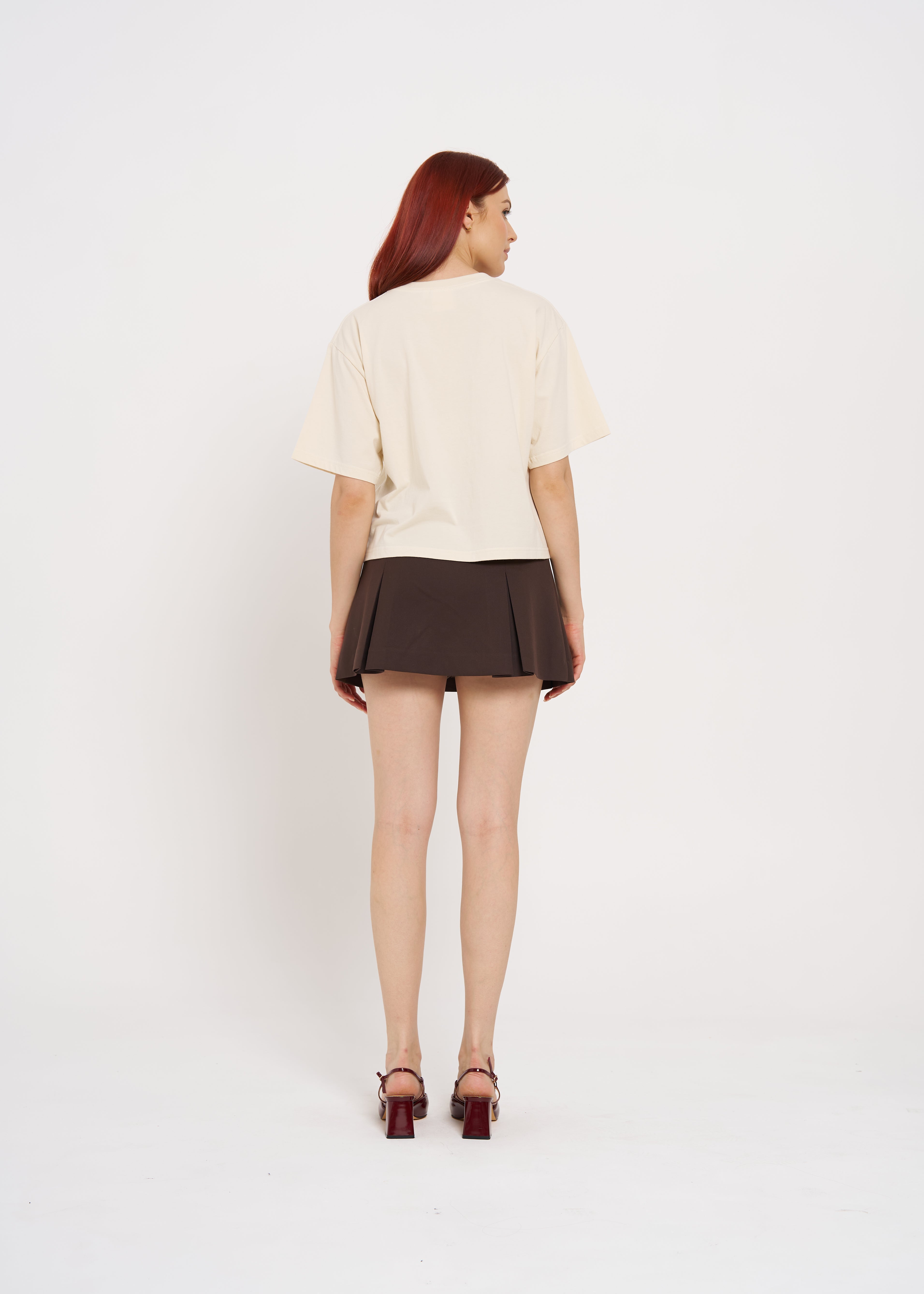 BASIC BOXY CROP TEE - MAKU THE LABEL 
