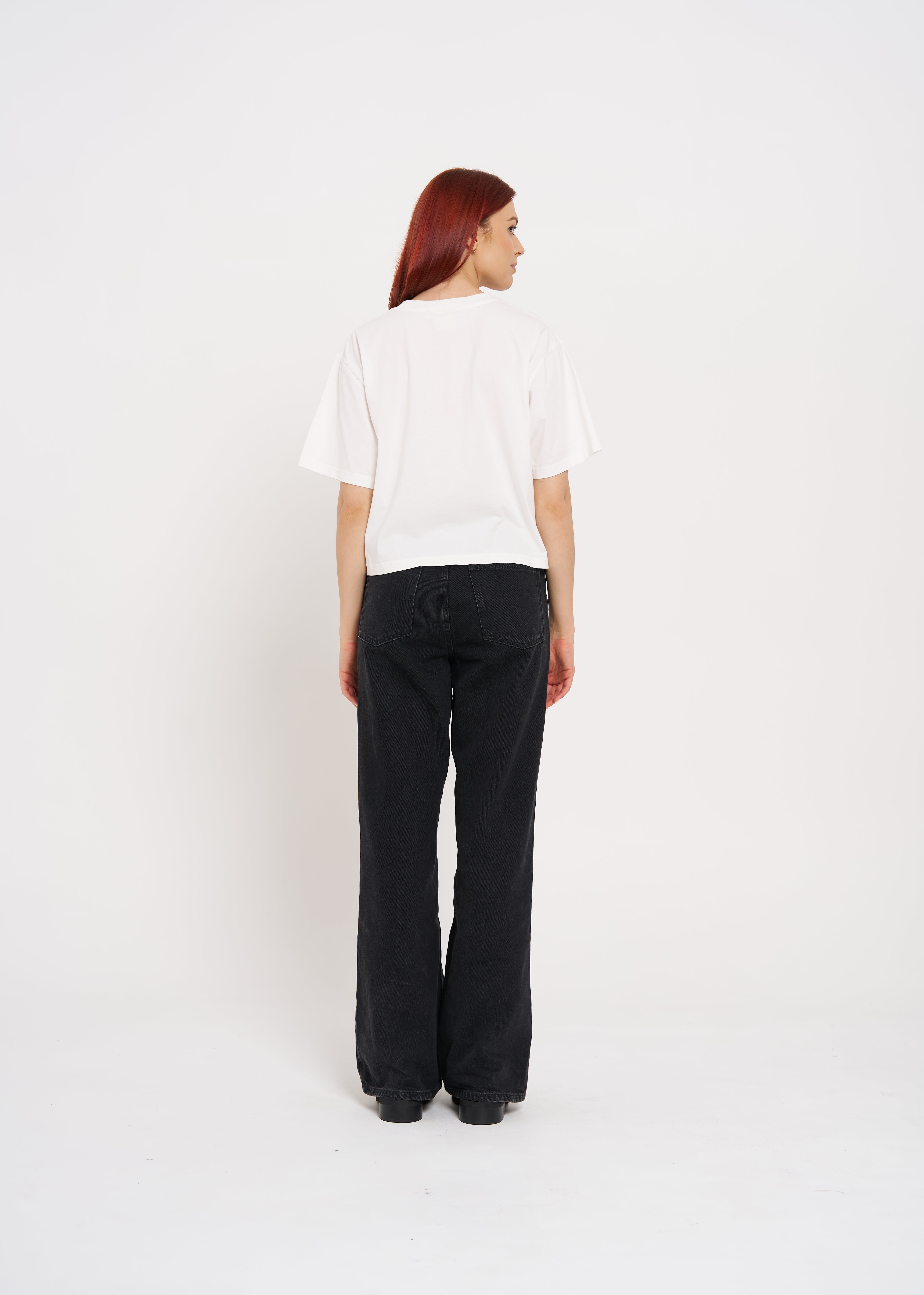 BASIC BOXY CROP TEE - MAKU THE LABEL 