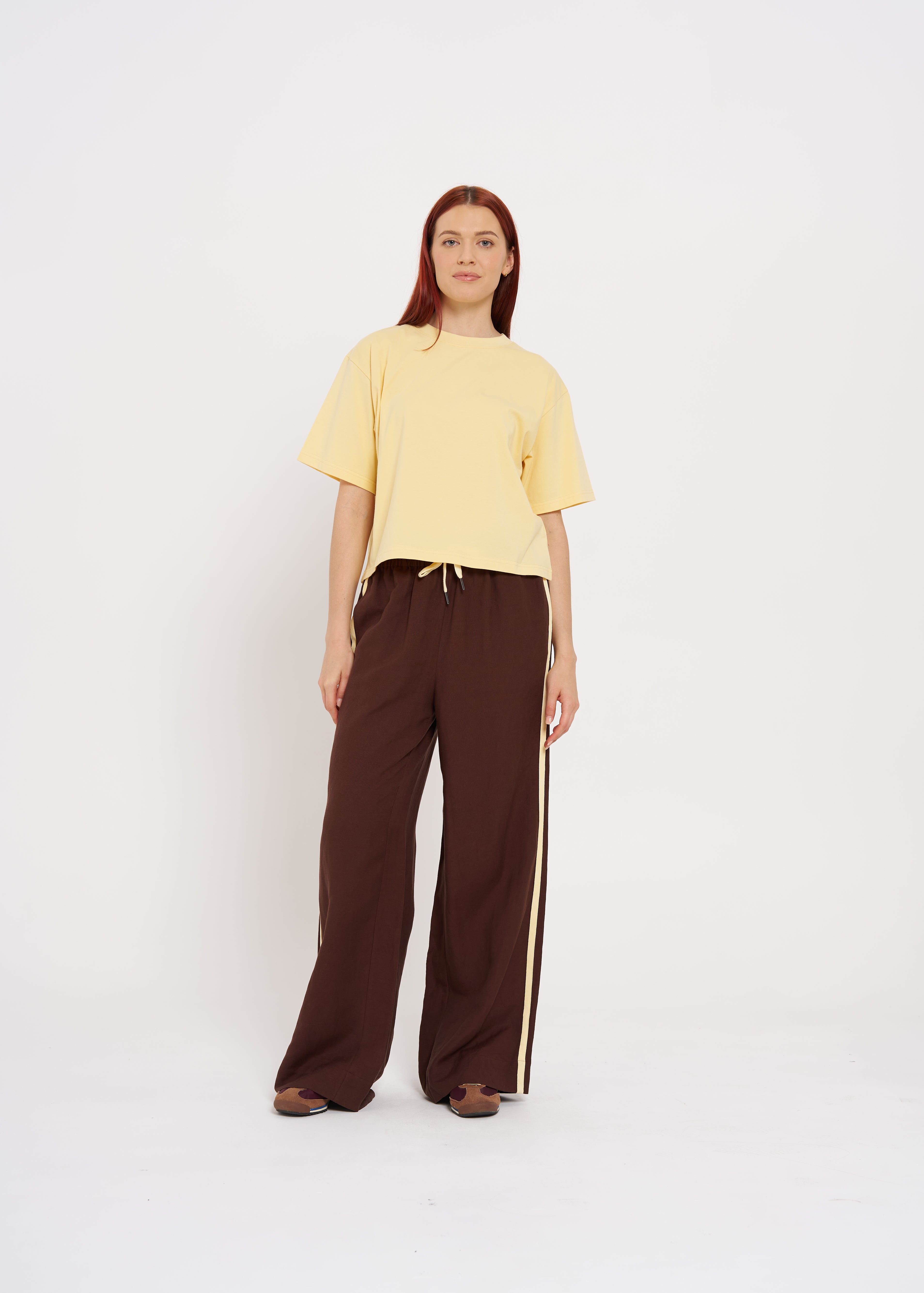 BASIC BOXY CROP TEE - MAKU THE LABEL 