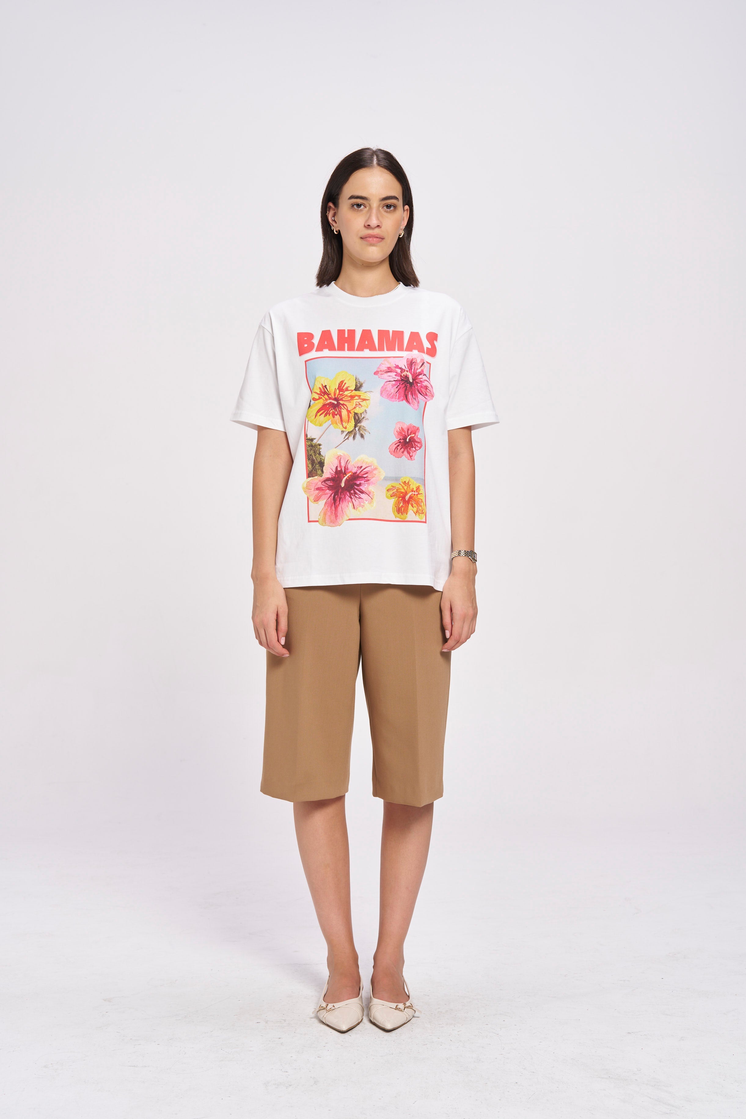 Bahamas Oversize Tee - MAKU THE LABEL 
