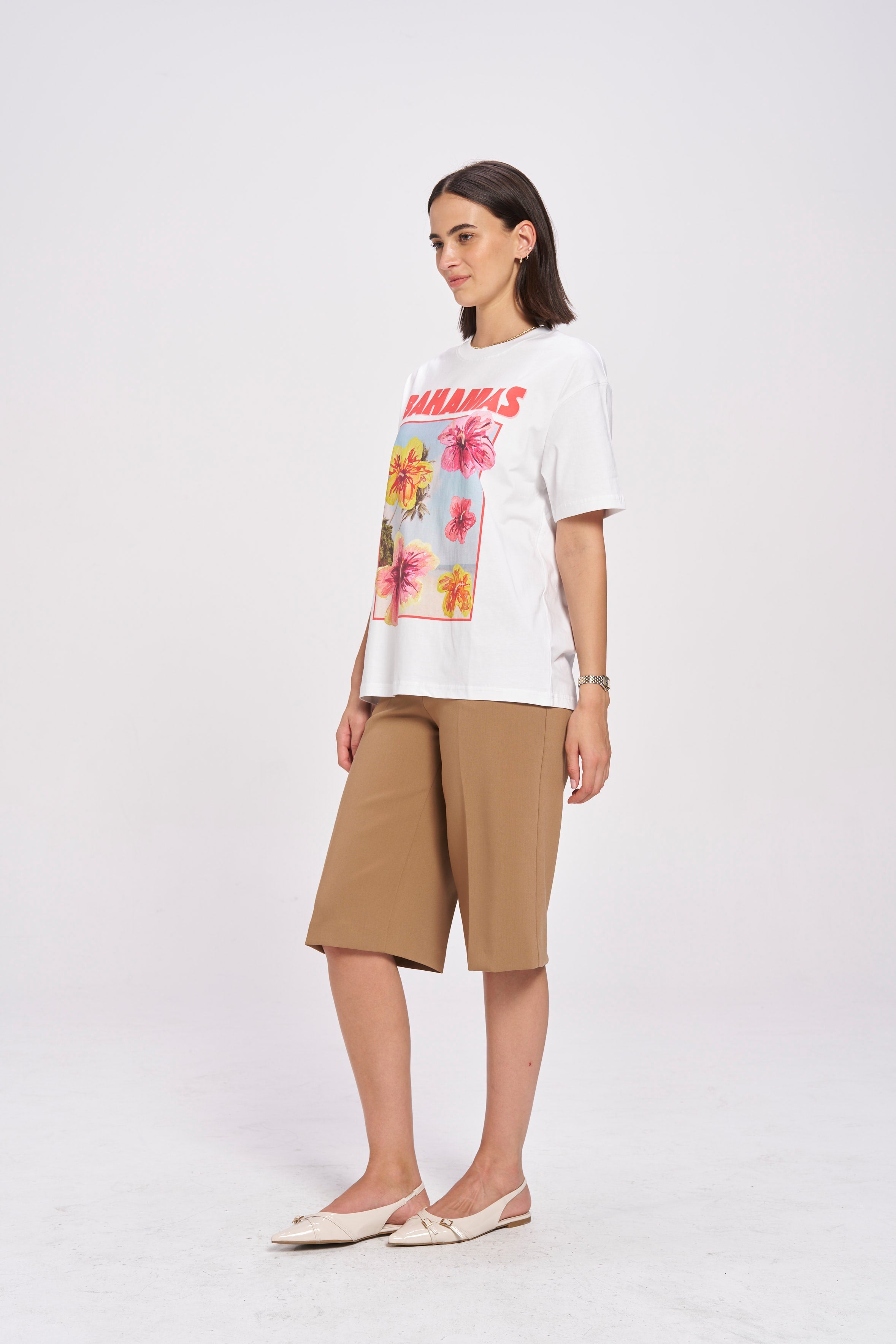 Bahamas Oversize Tee - MAKU THE LABEL 