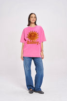 Balmy Acid Wash Oversize - MAKU THE LABEL 