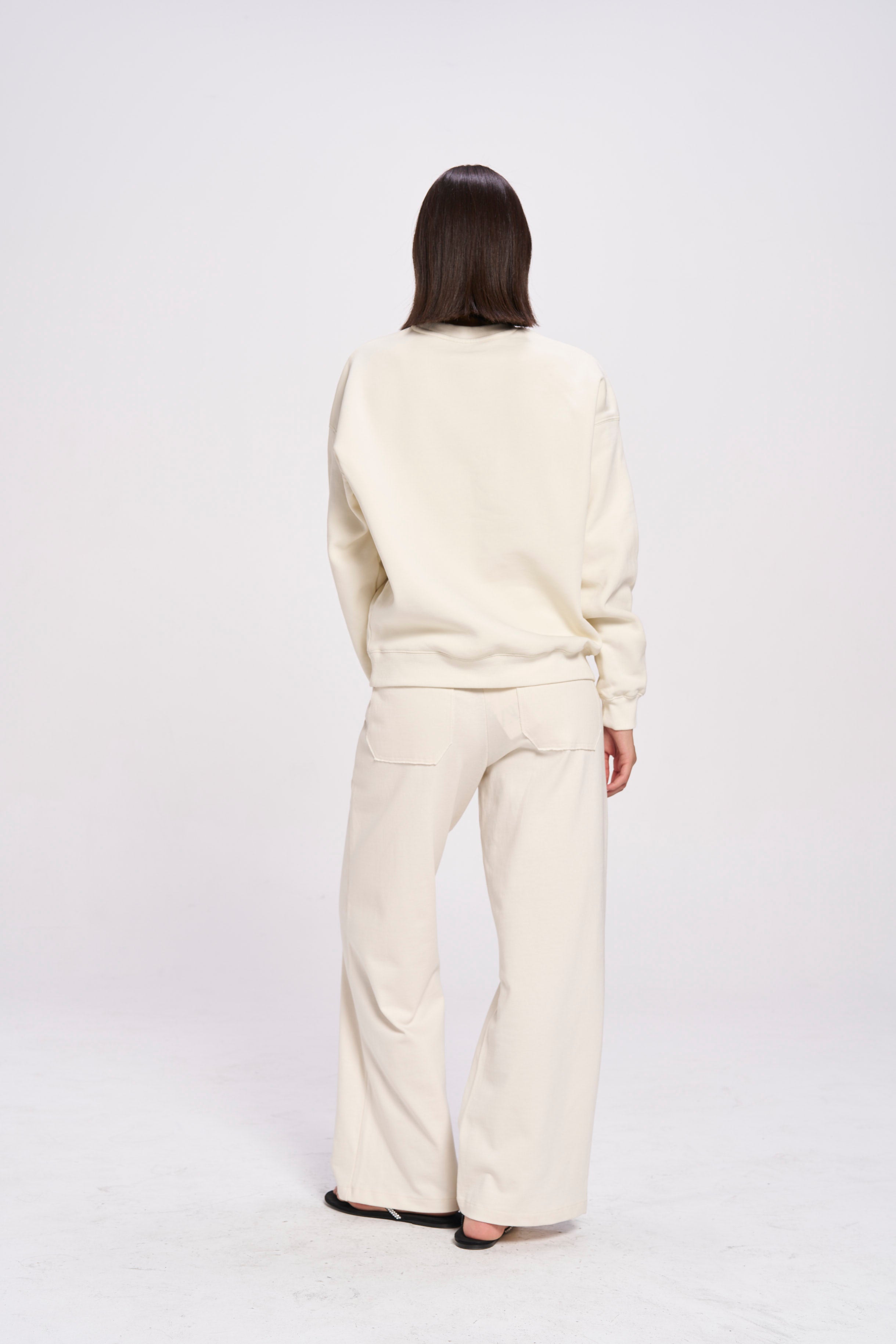 Be Good to your Mother Fleece Crew - MAKU THE LABEL 