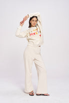 Be Good to your Mother Fleece Crew - MAKU THE LABEL 