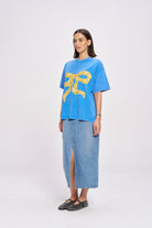 Big Bow Acid Wash - MAKU THE LABEL 