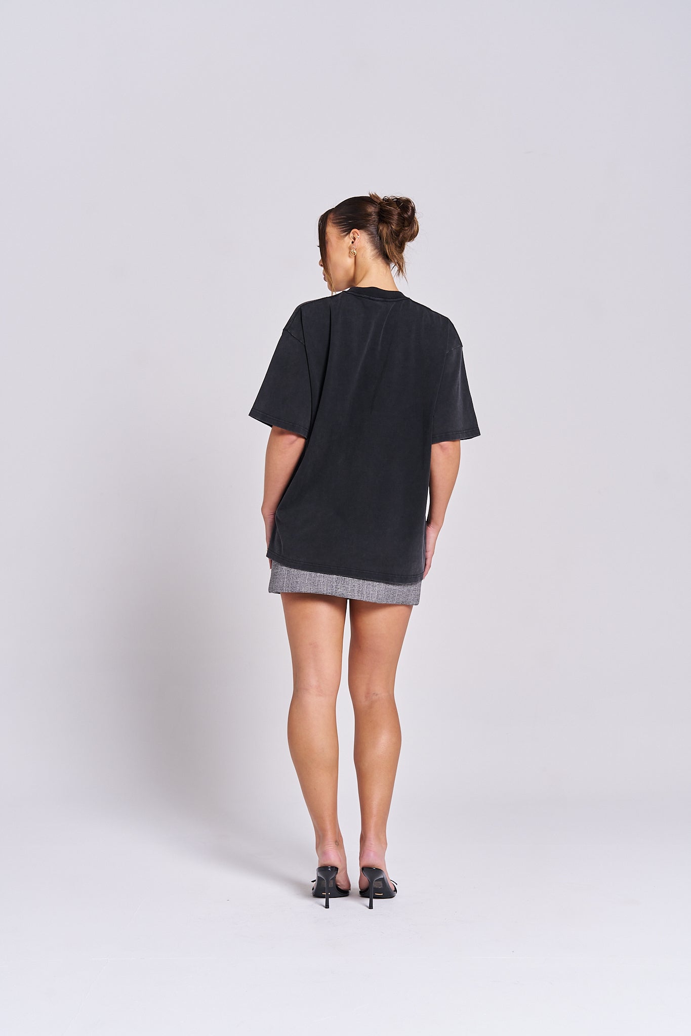 Bleeding Heart Oversize Wash Tee - MAKU THE LABEL 