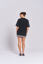 Bleeding Heart Oversize Wash Tee - MAKU THE LABEL 