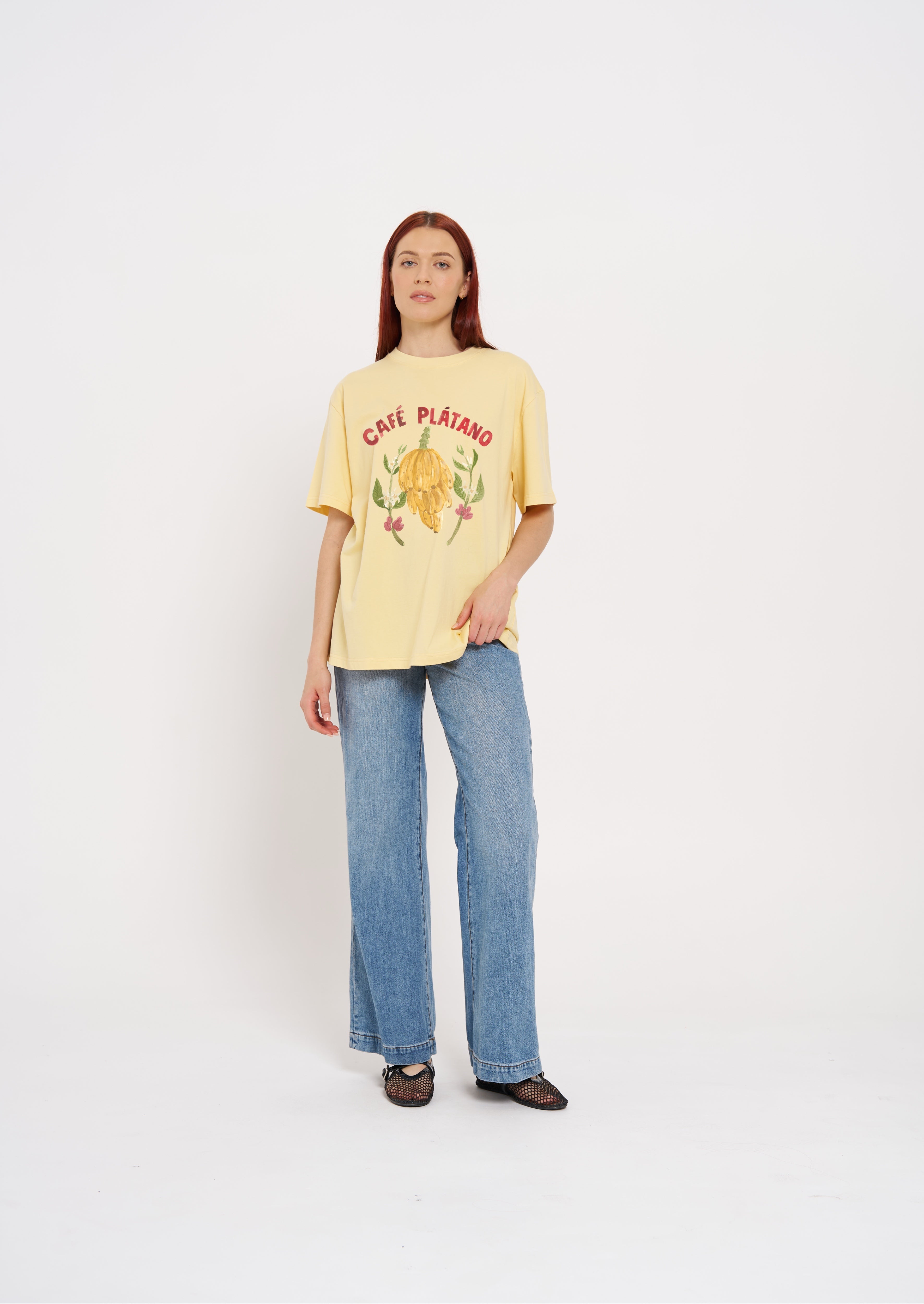 CAFE PLATANO TEE - MAKU THE LABEL 