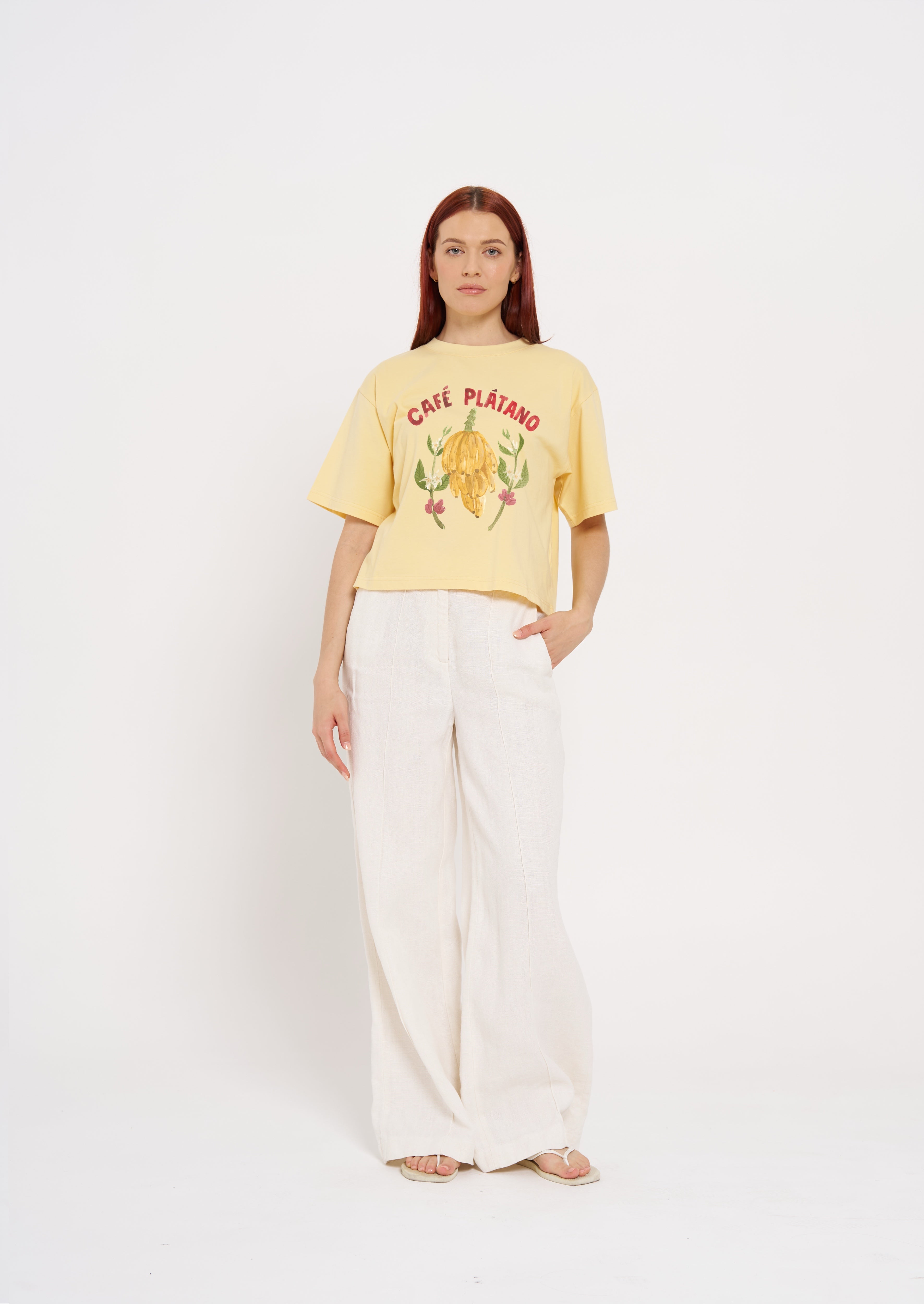 CAFE PLATANO TEE - MAKU THE LABEL 