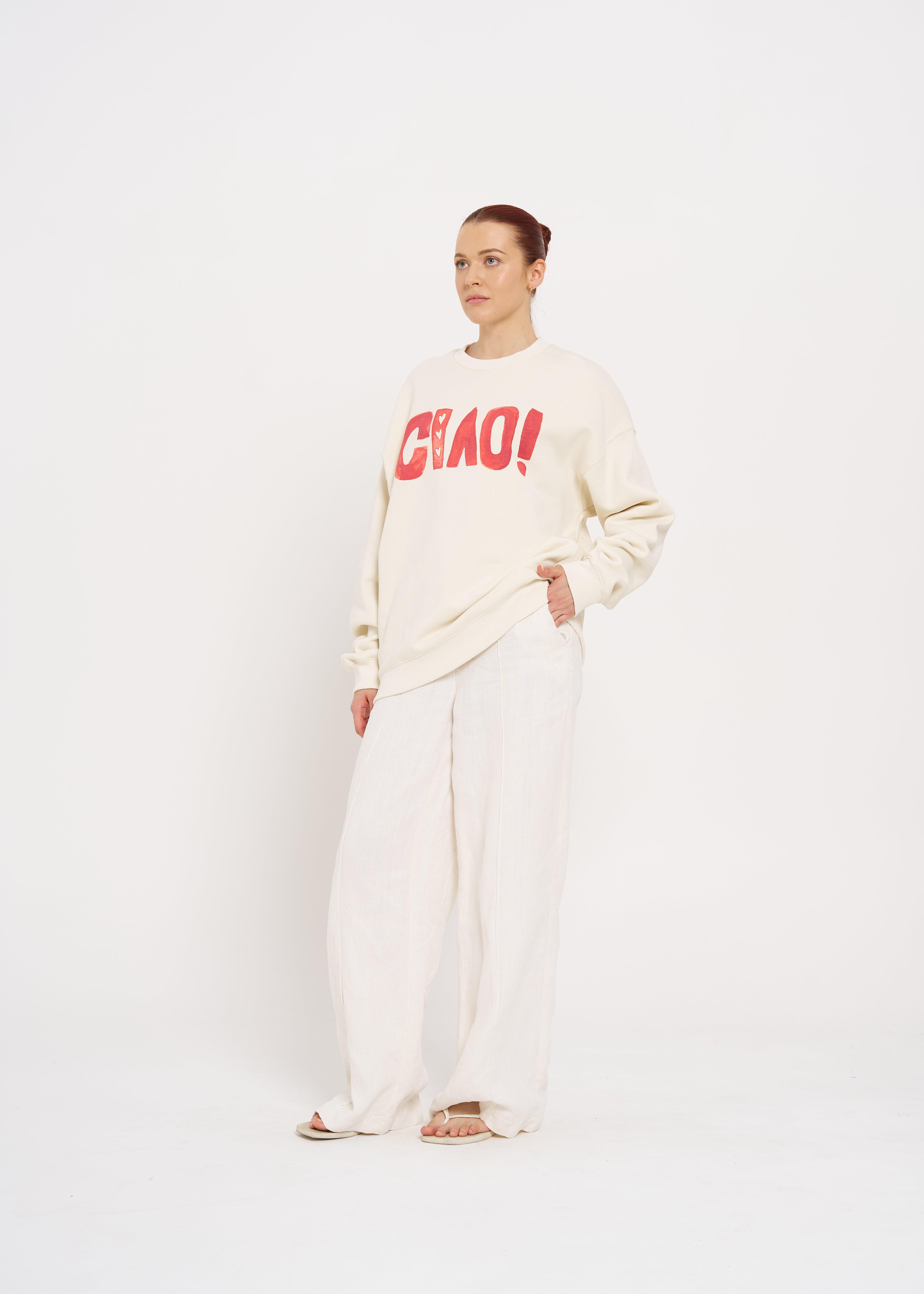 CIAO!  Fleece Crew - MAKU THE LABEL 
