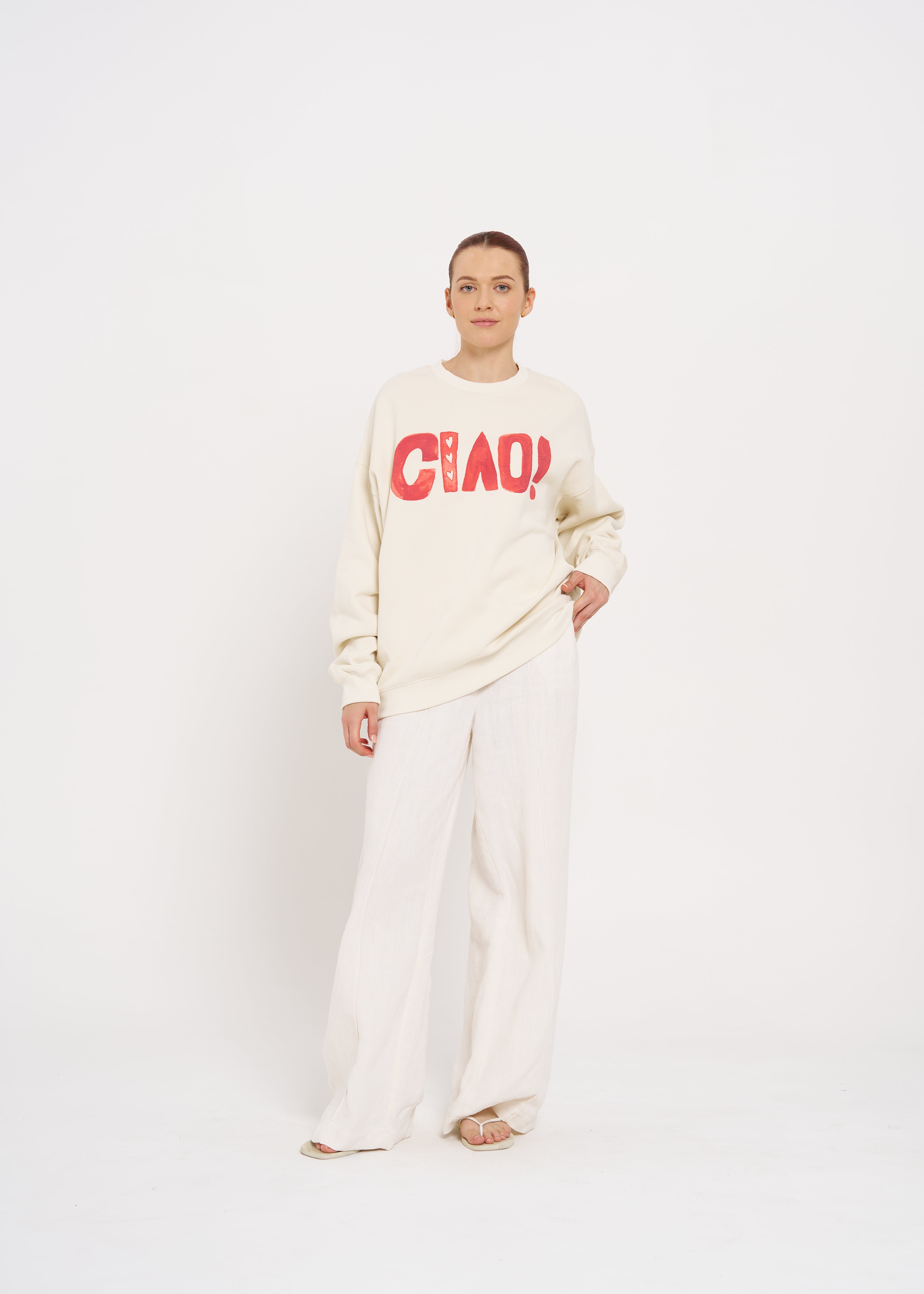 CIAO!  Fleece Crew - MAKU THE LABEL 