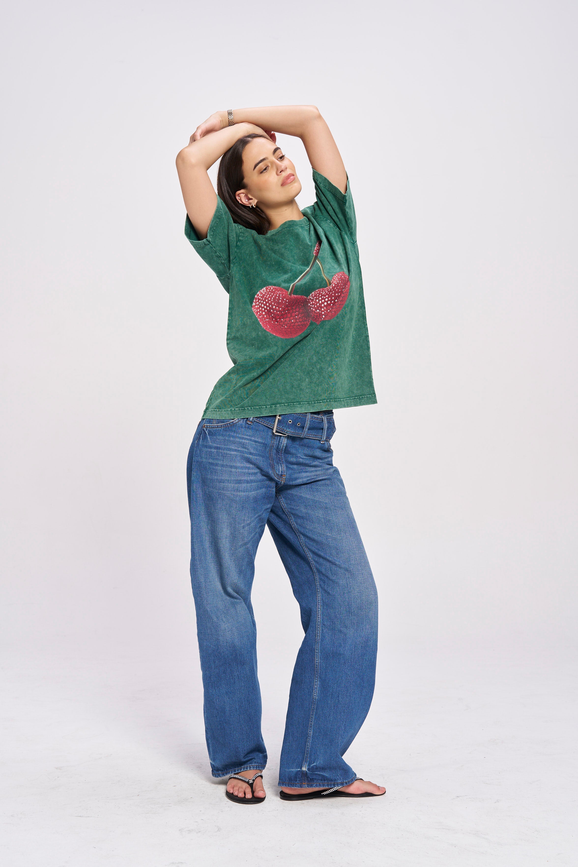 Cherry Baby Acid Wash - MAKU THE LABEL 