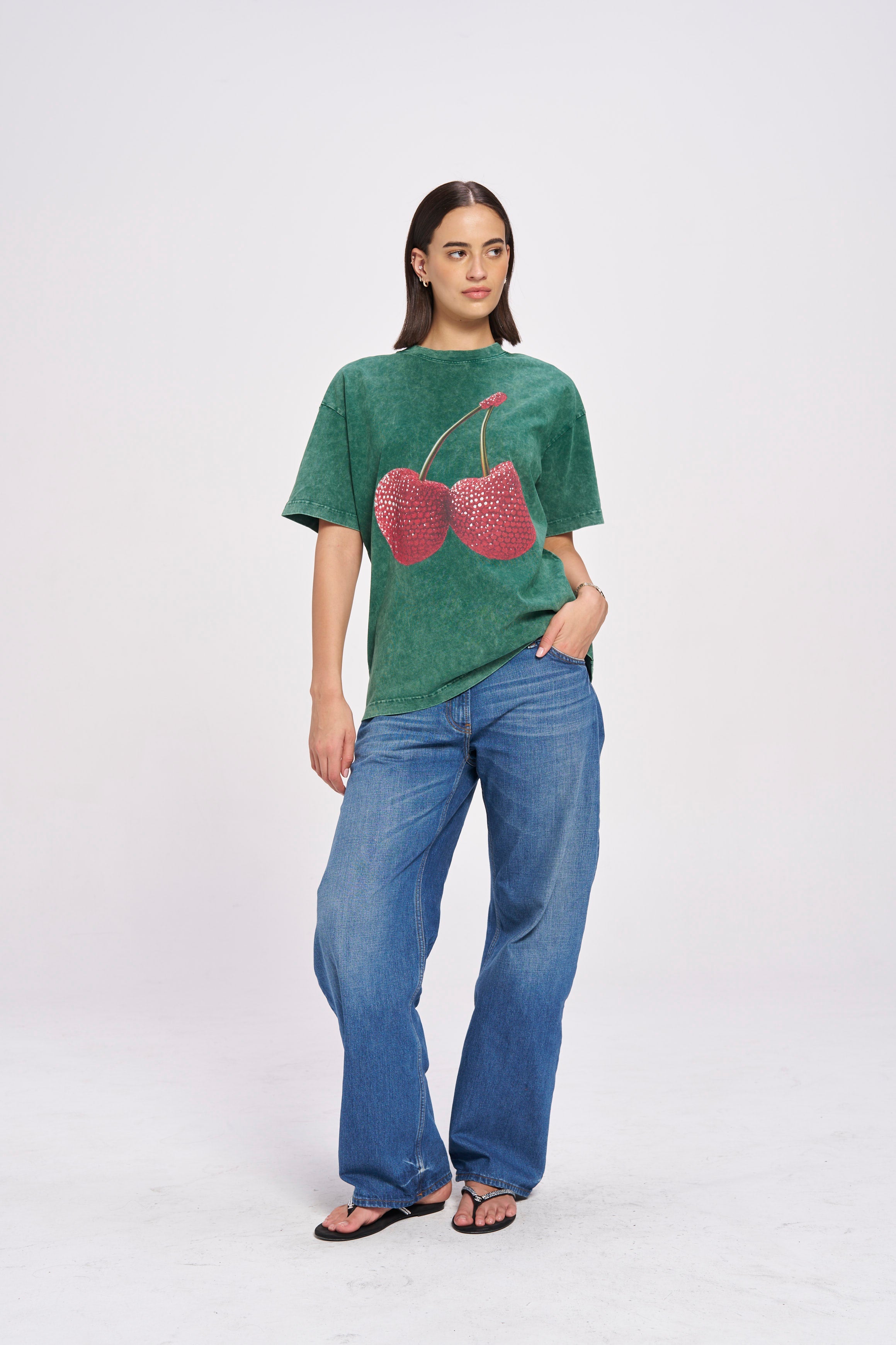 Cherry Baby Acid Wash - MAKU THE LABEL 