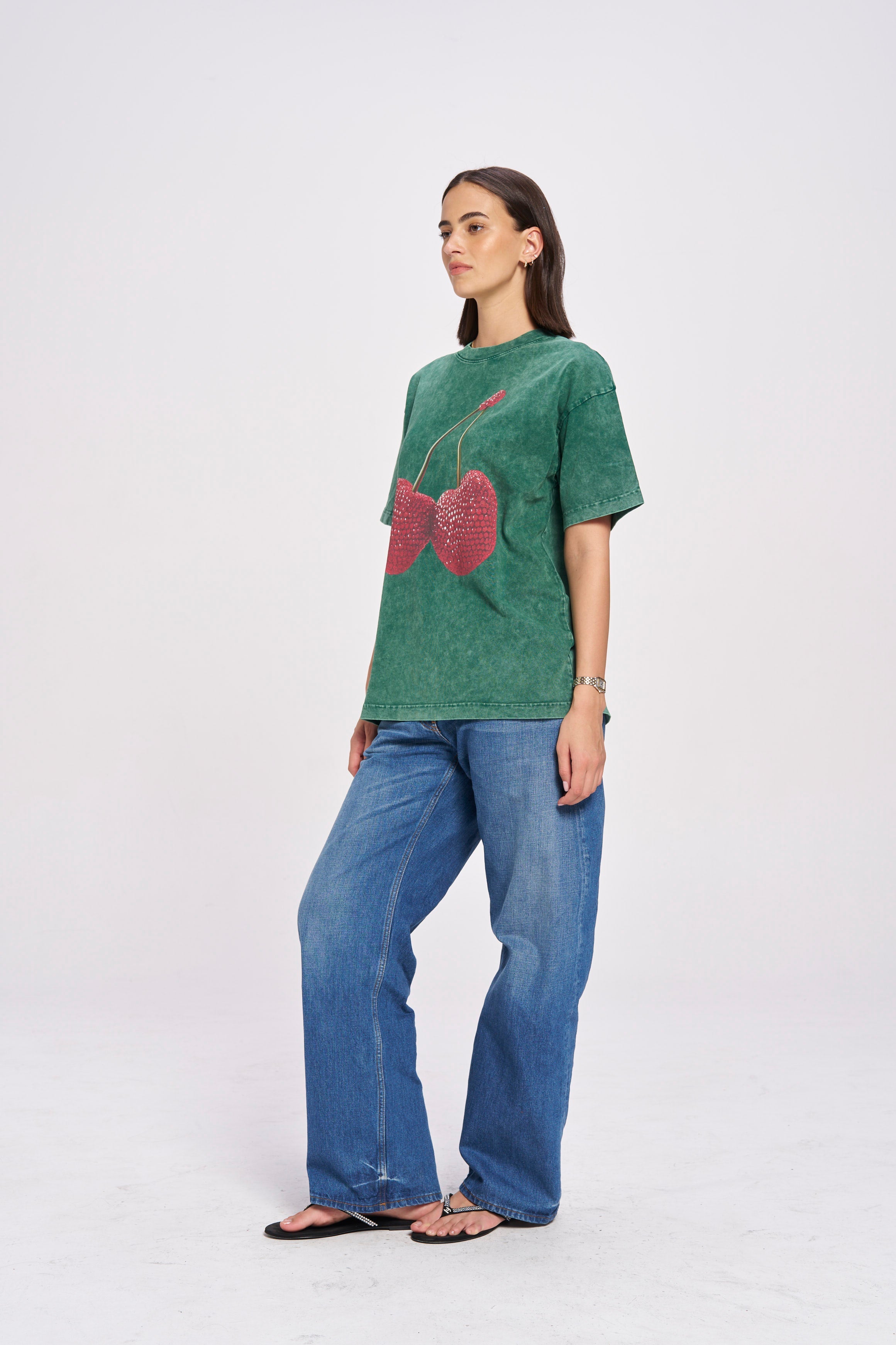 Cherry Baby Acid Wash - MAKU THE LABEL 