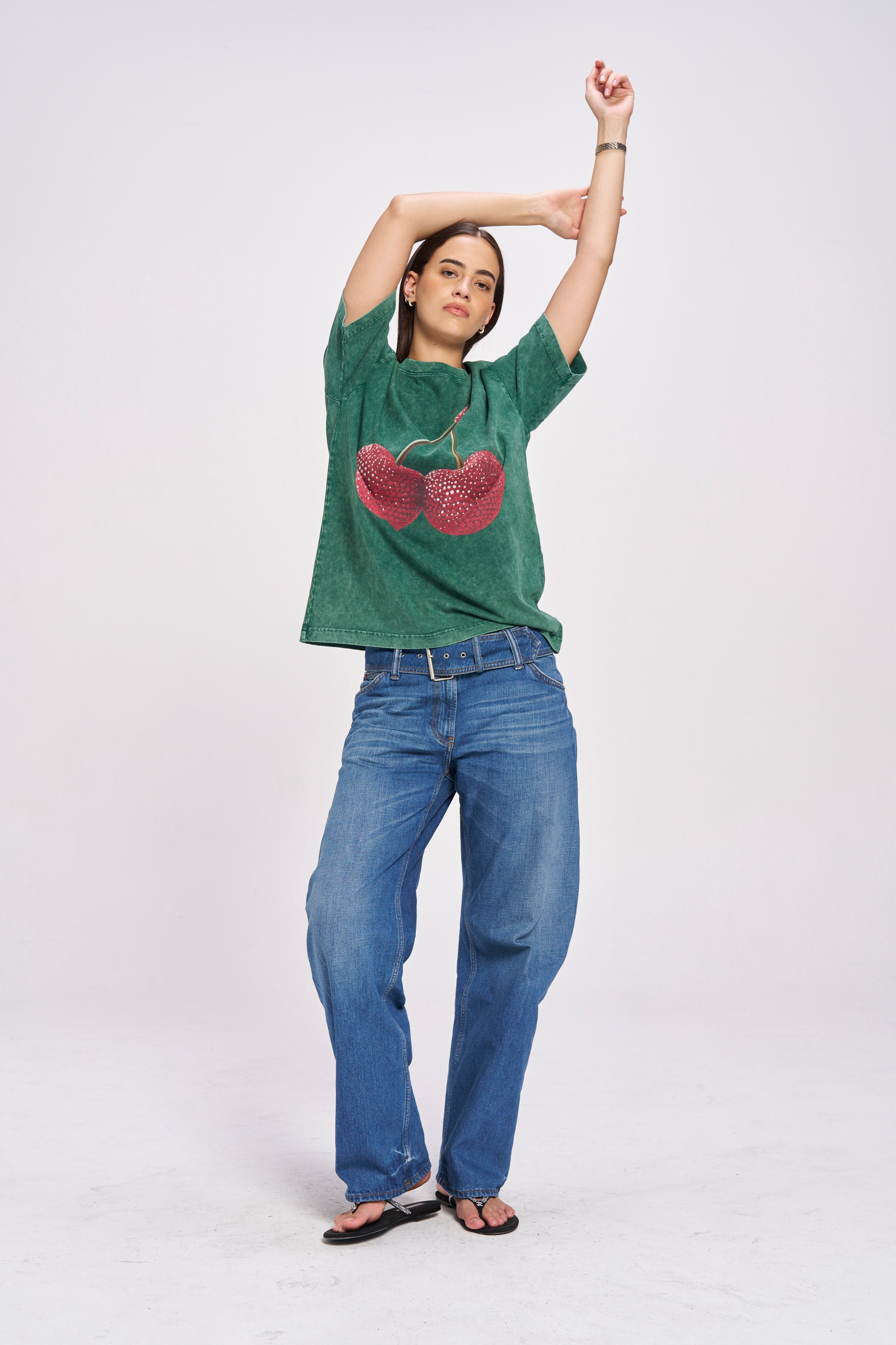 Cherry Baby Acid Wash - MAKU THE LABEL 