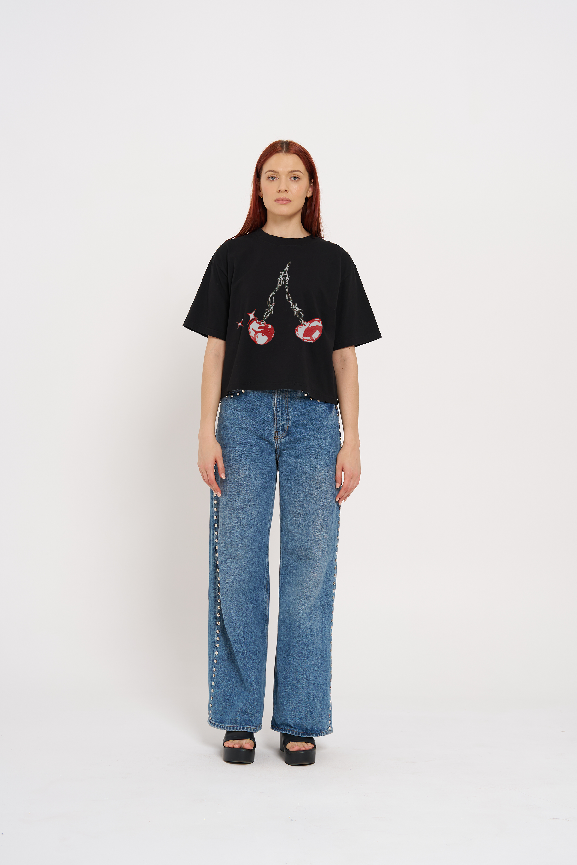 Cherry Barb Tee - MAKU THE LABEL 