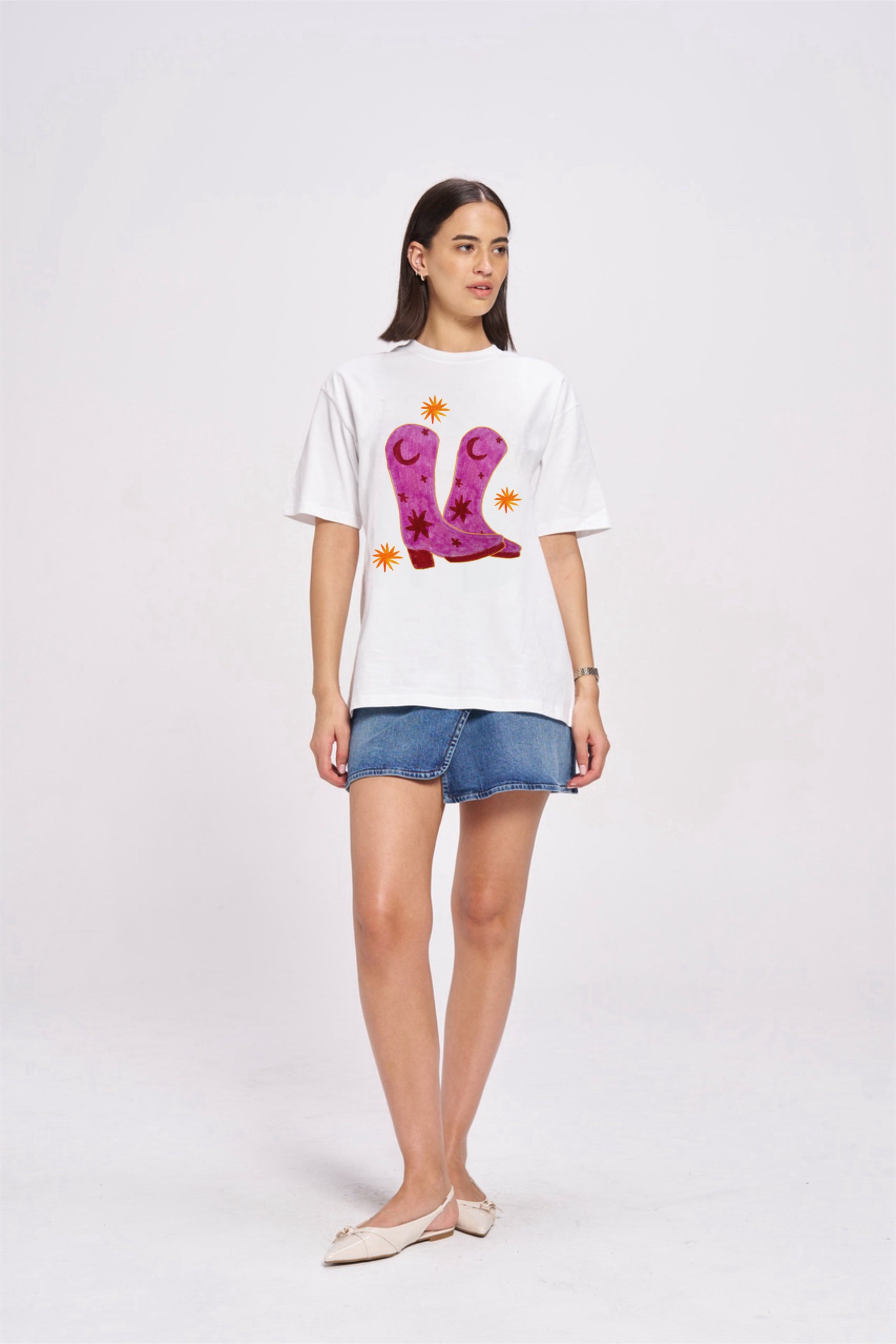 Cowgirl Boots Oversize - MAKU THE LABEL 