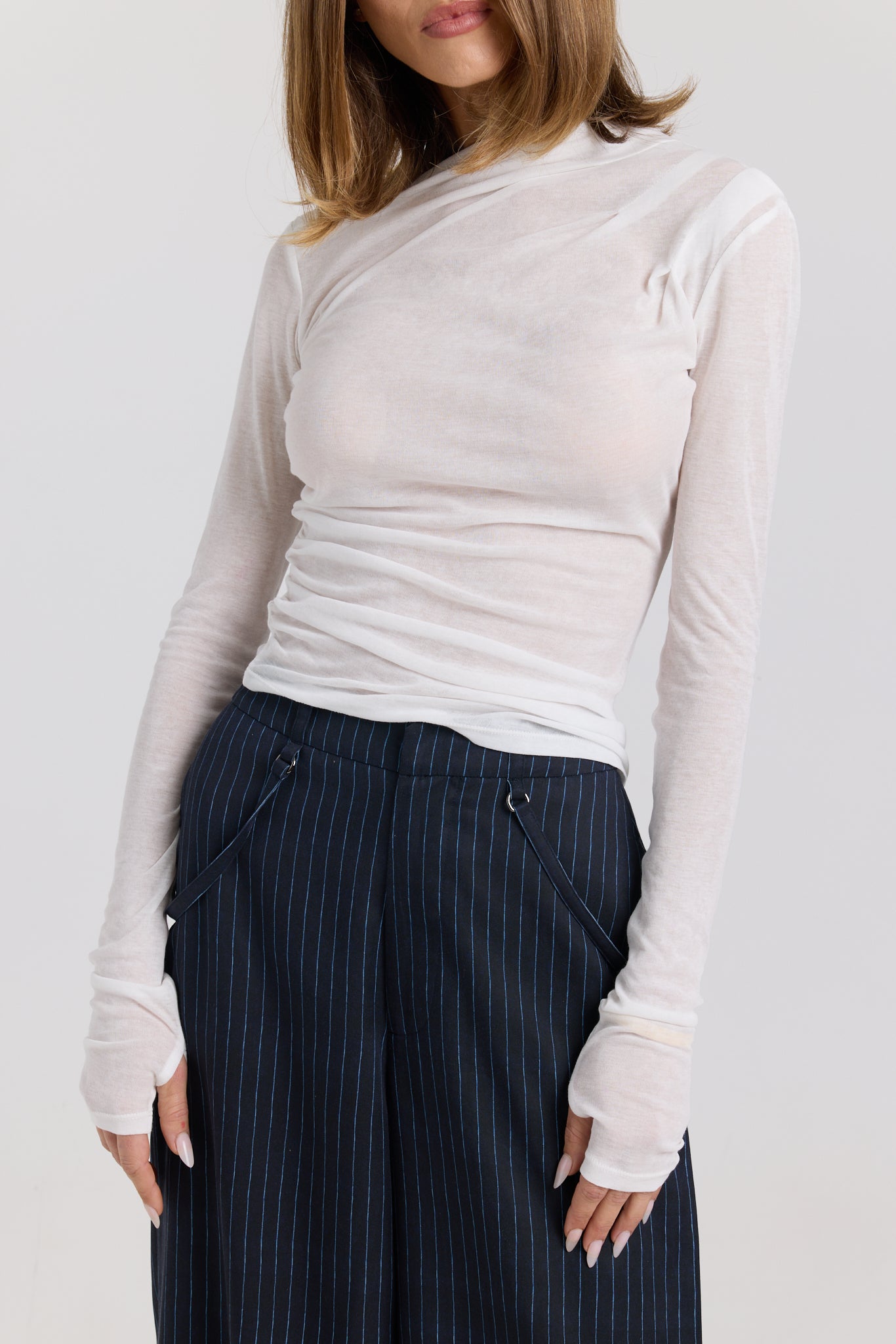 DEL MAR Long Sleeve Top - Off White Only | Maku The Label – MAKU