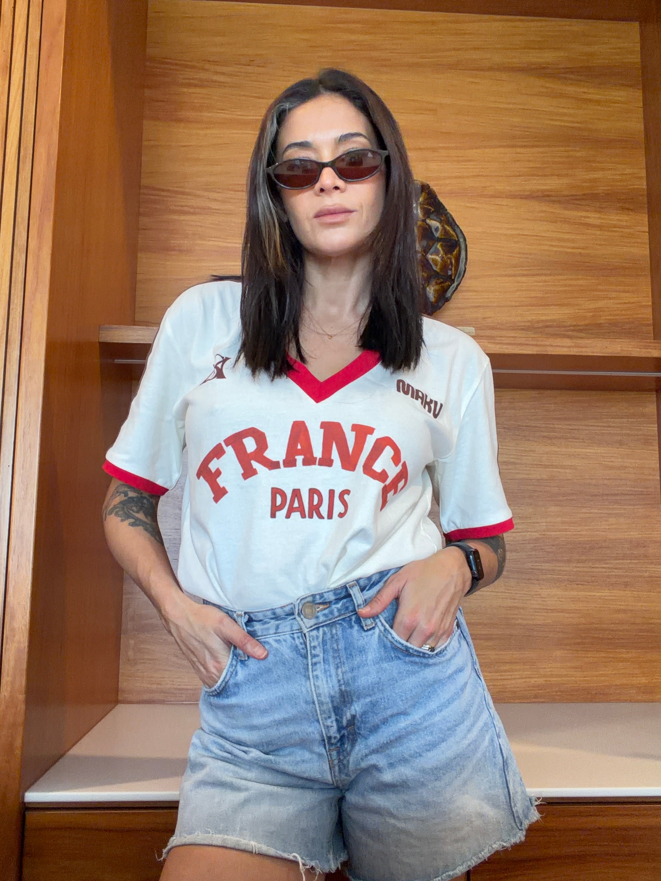 France V-Neck Tee