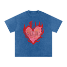 FIERY SNOW WASH TEE - MAKU THE LABEL 