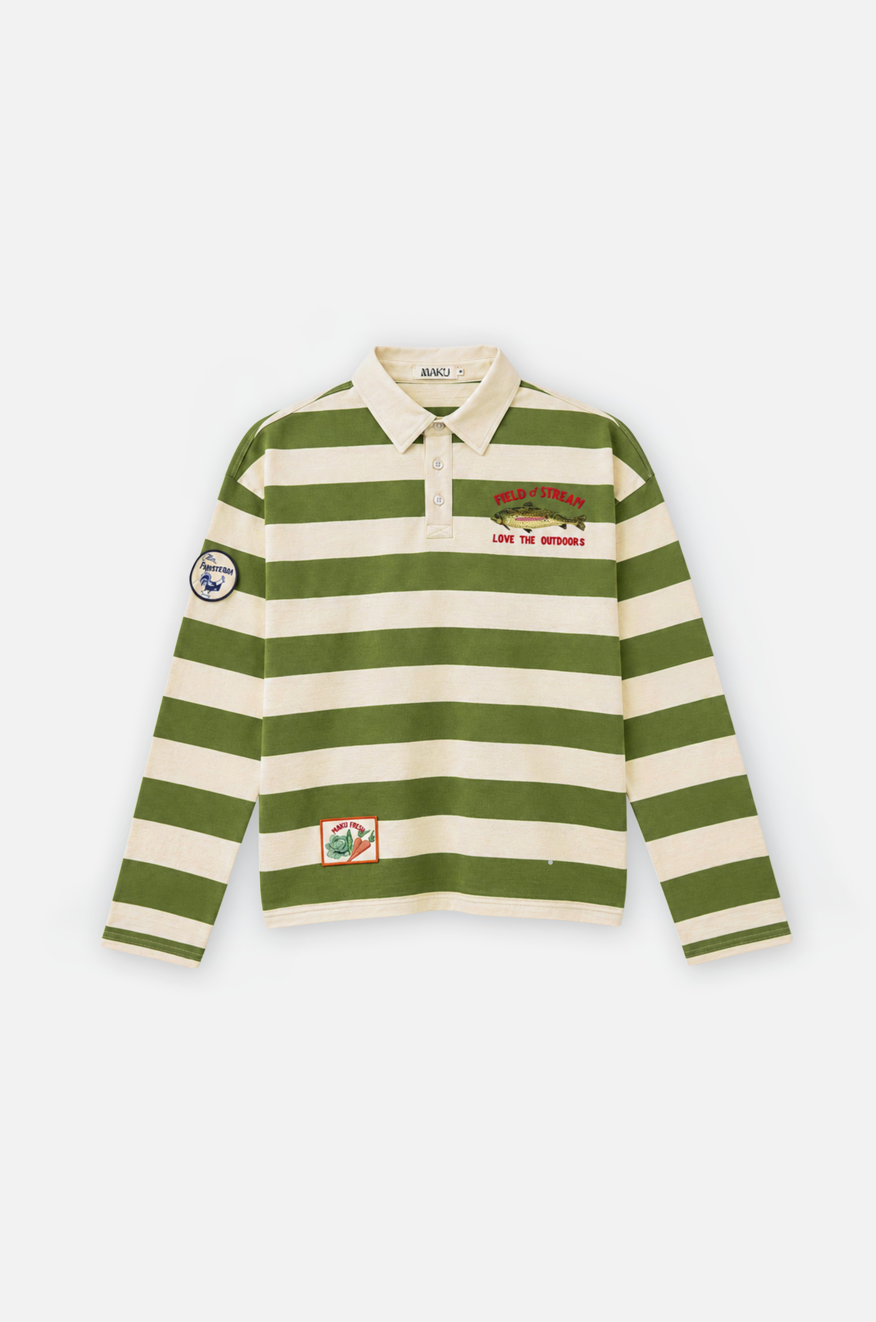 Gone Fishing Rugby Long Sleeve