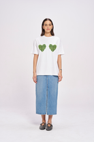 Green Plaid Heart Bra - MAKU THE LABEL 