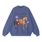 Her Mess Acid Wash Crew - MAKU THE LABEL 
