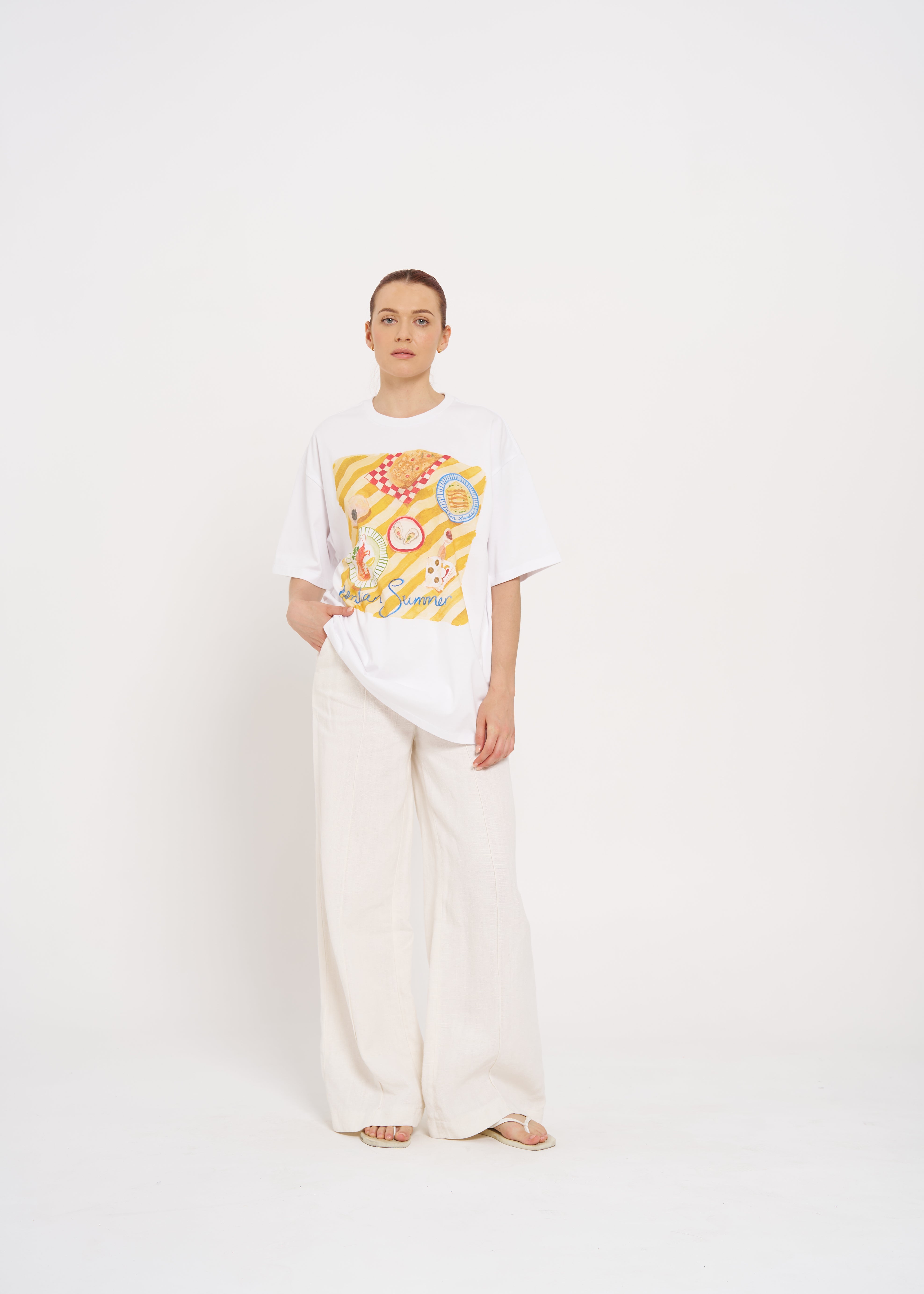 ITALIAN SUMMER TEE - MAKU THE LABEL 