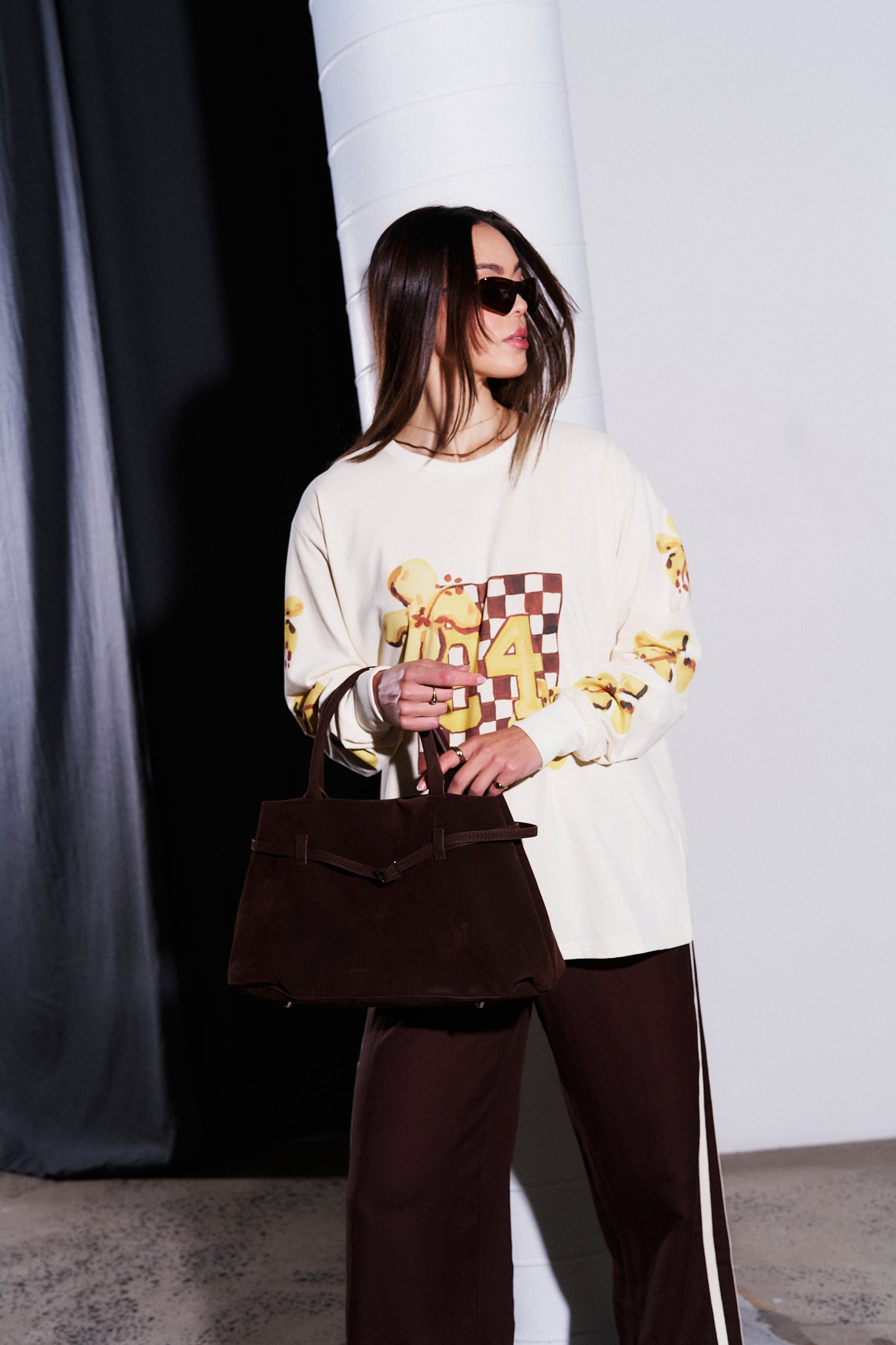 Island Sports Club Long Sleeve Top - MAKU THE LABEL 