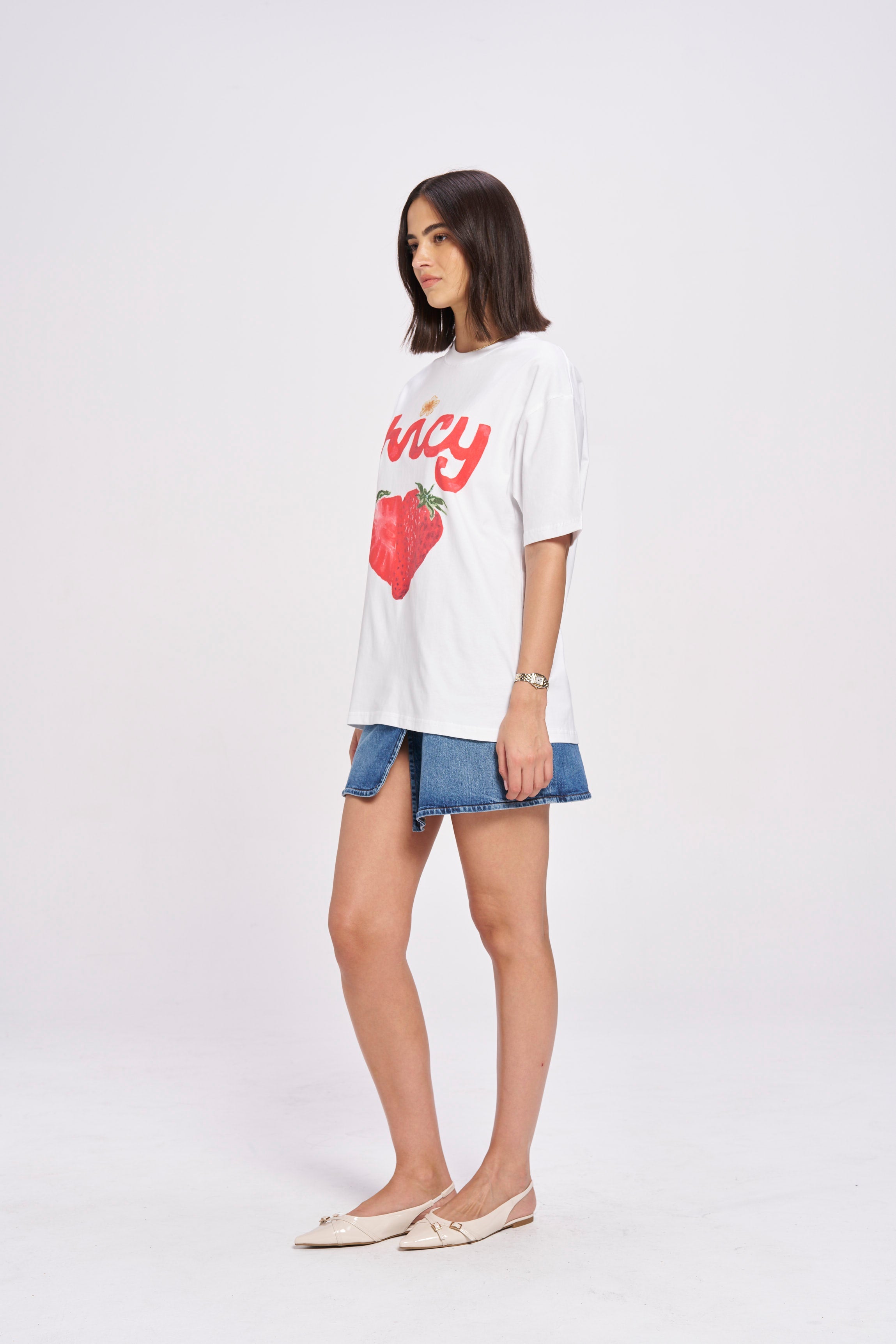 Juicy Oversize Tee - MAKU THE LABEL 