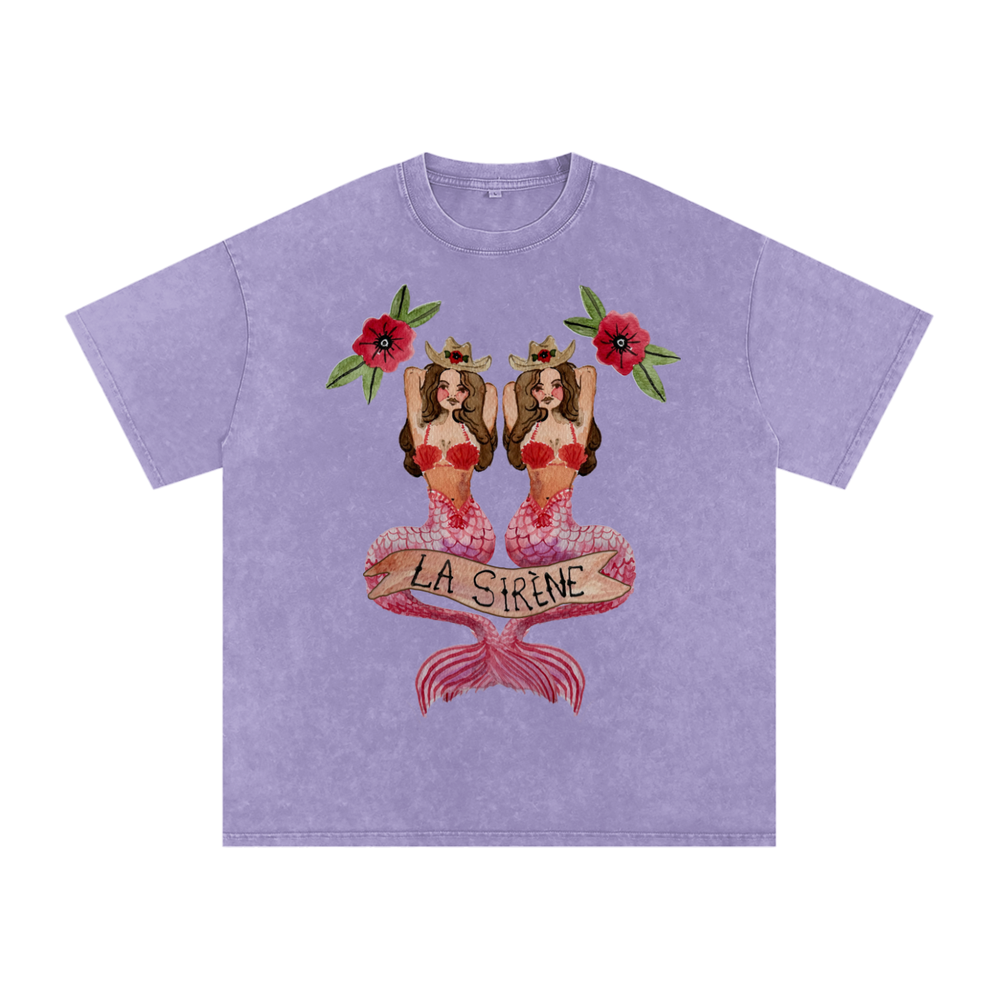 LA SARINE MERMAID TEE - MAKU THE LABEL 