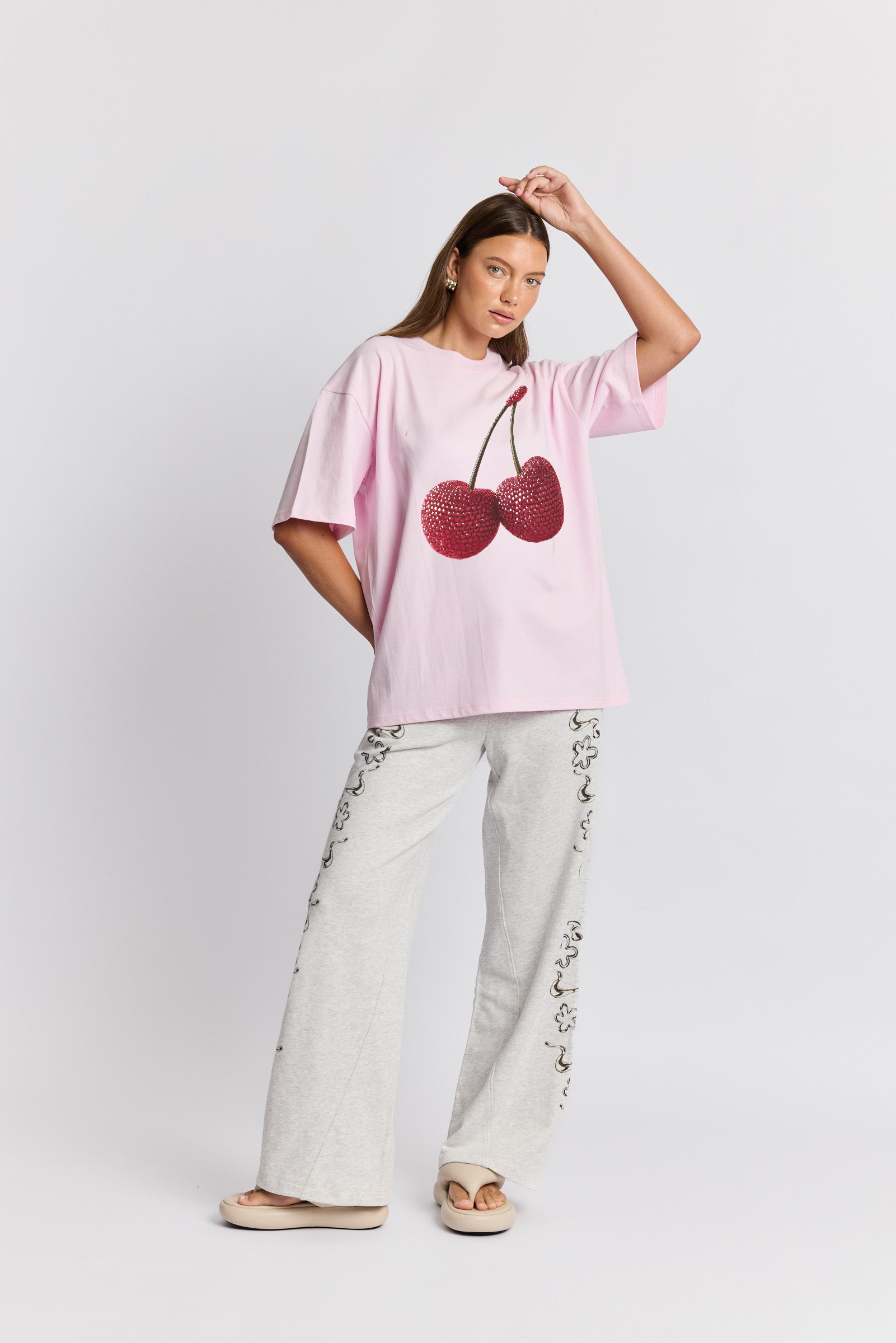 Cherry Baby Oversize Tee