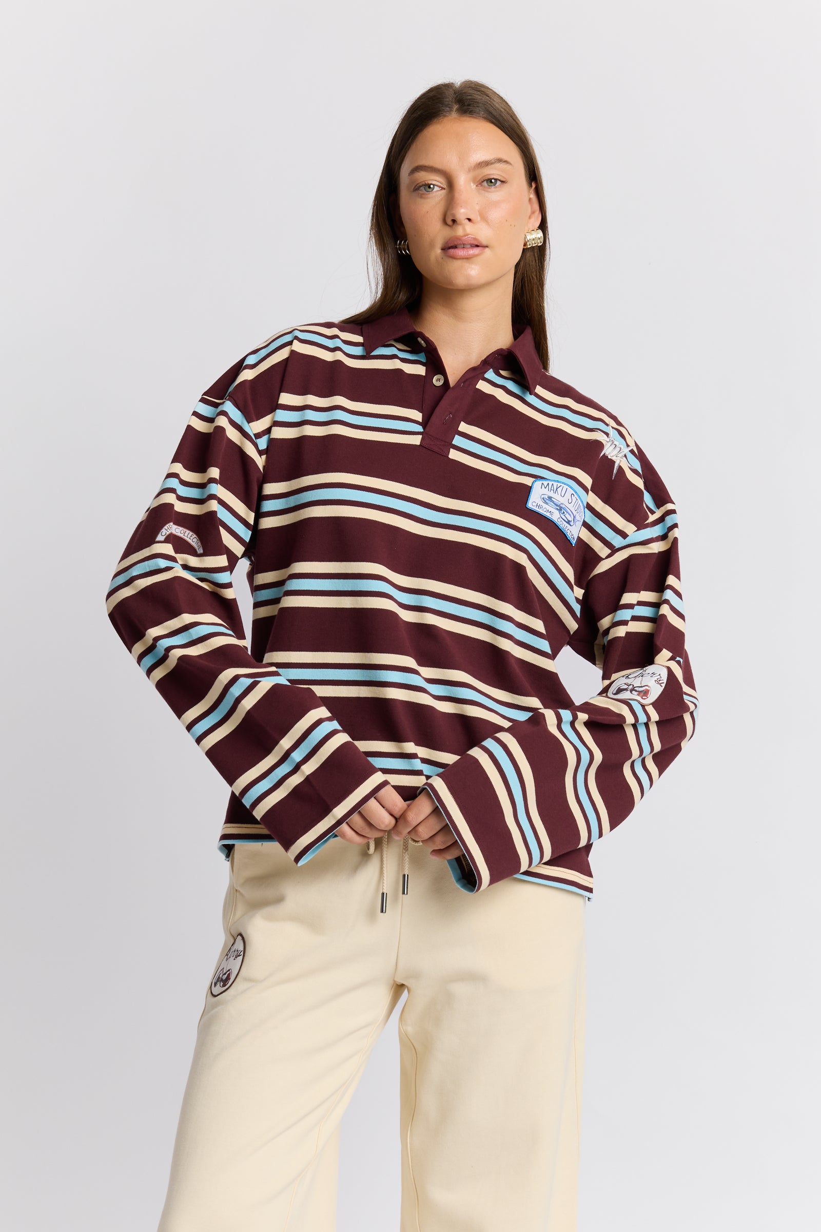 Chrome Elements Rugby Long Sleeve – MAKU THE LABEL