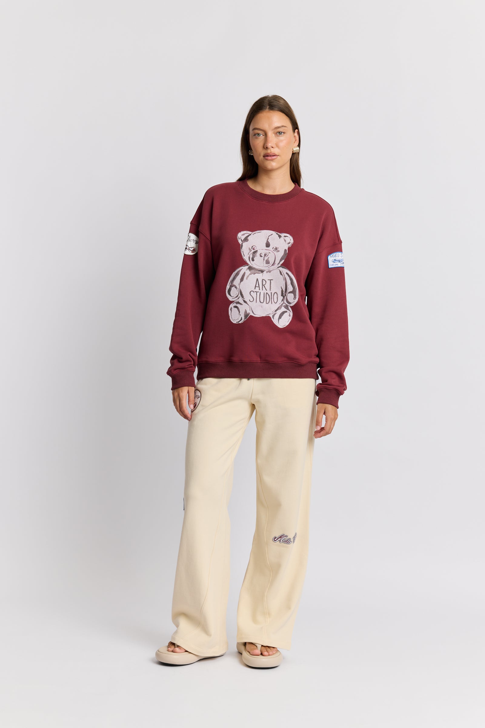 Teddy Bear Sweatshirt – MAKU THE LABEL